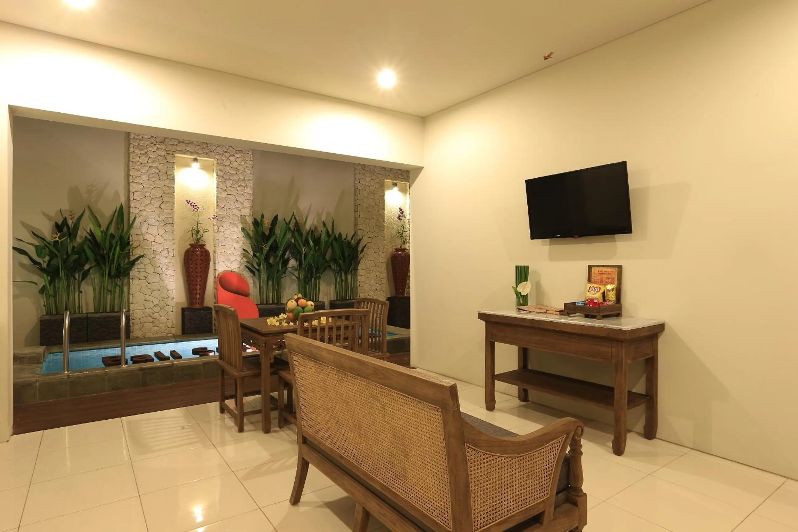 Living room in Bali Sunset Villa