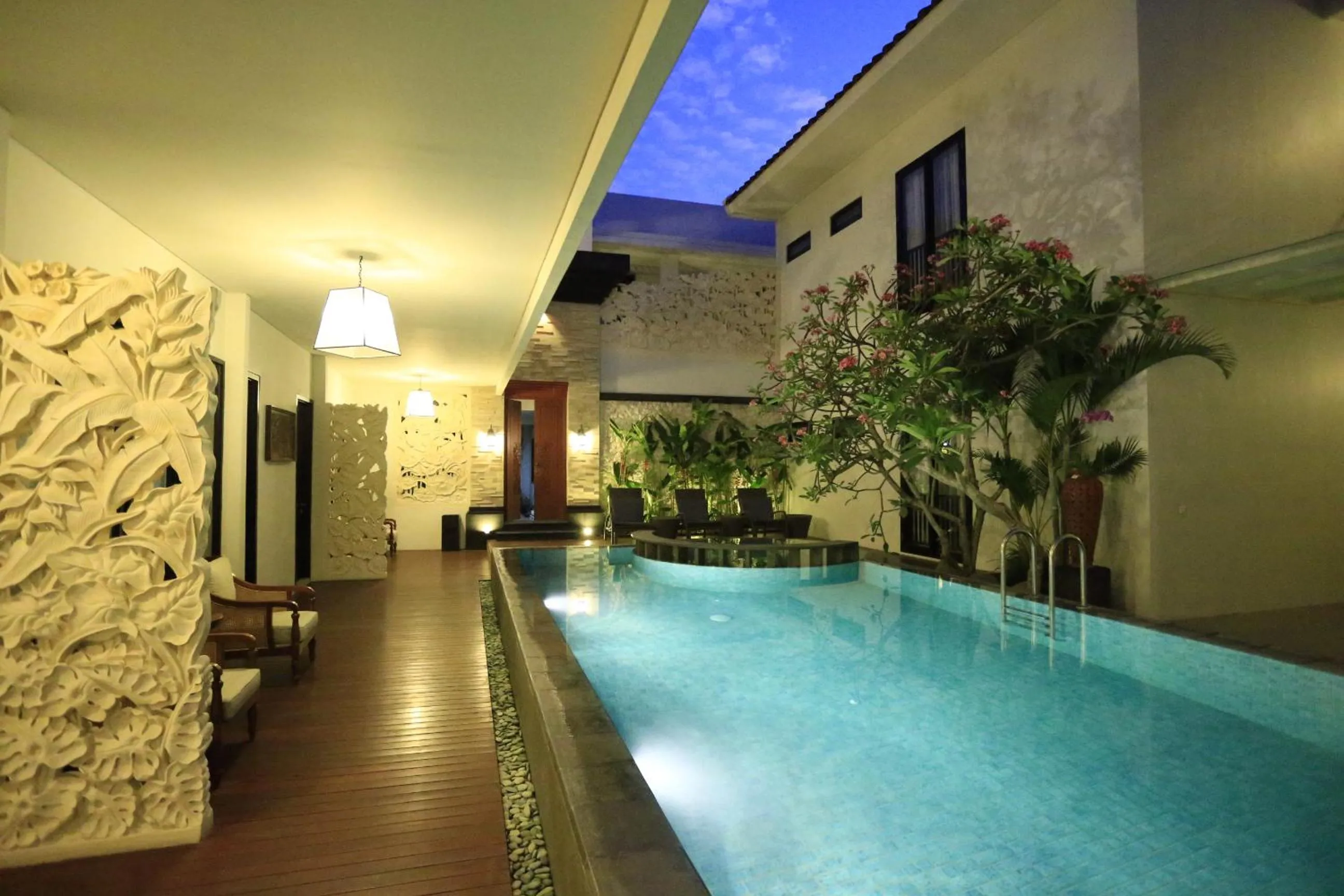 Pool view in Bali Sunset Villa