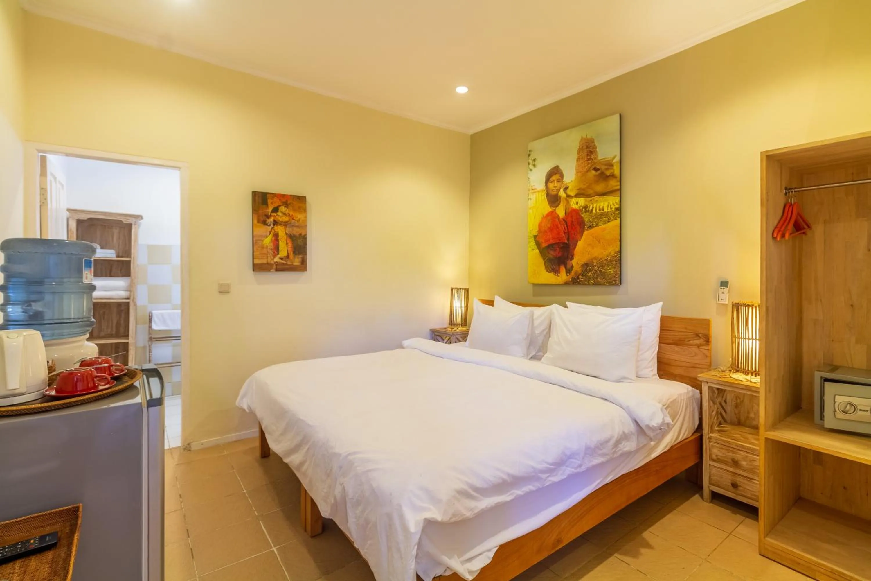 Bed in Scallywags Mango Retreat