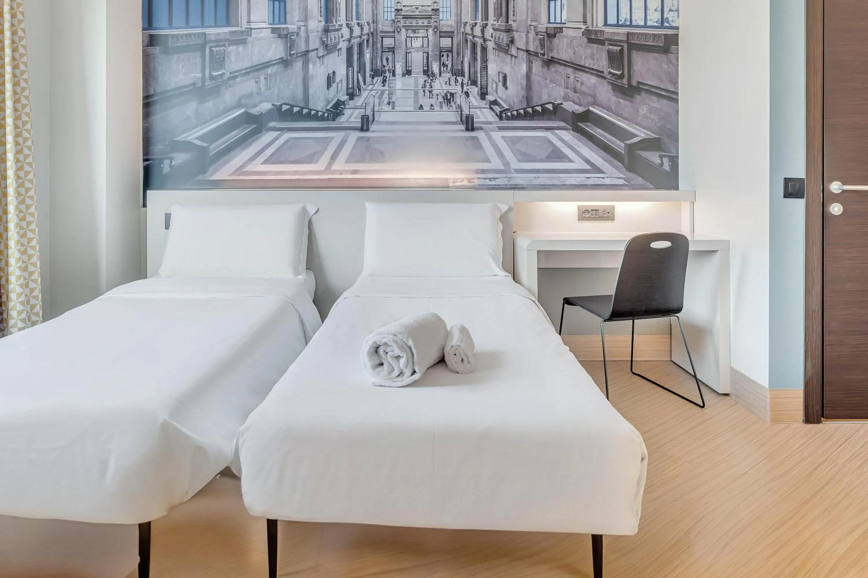 Photo of the whole room, Bed in B&B Hotel Milano San Siro