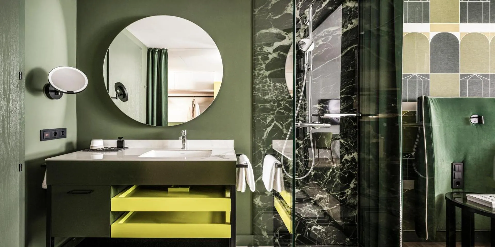 Shower in Falkensteiner Hotel Bozen WaltherPark