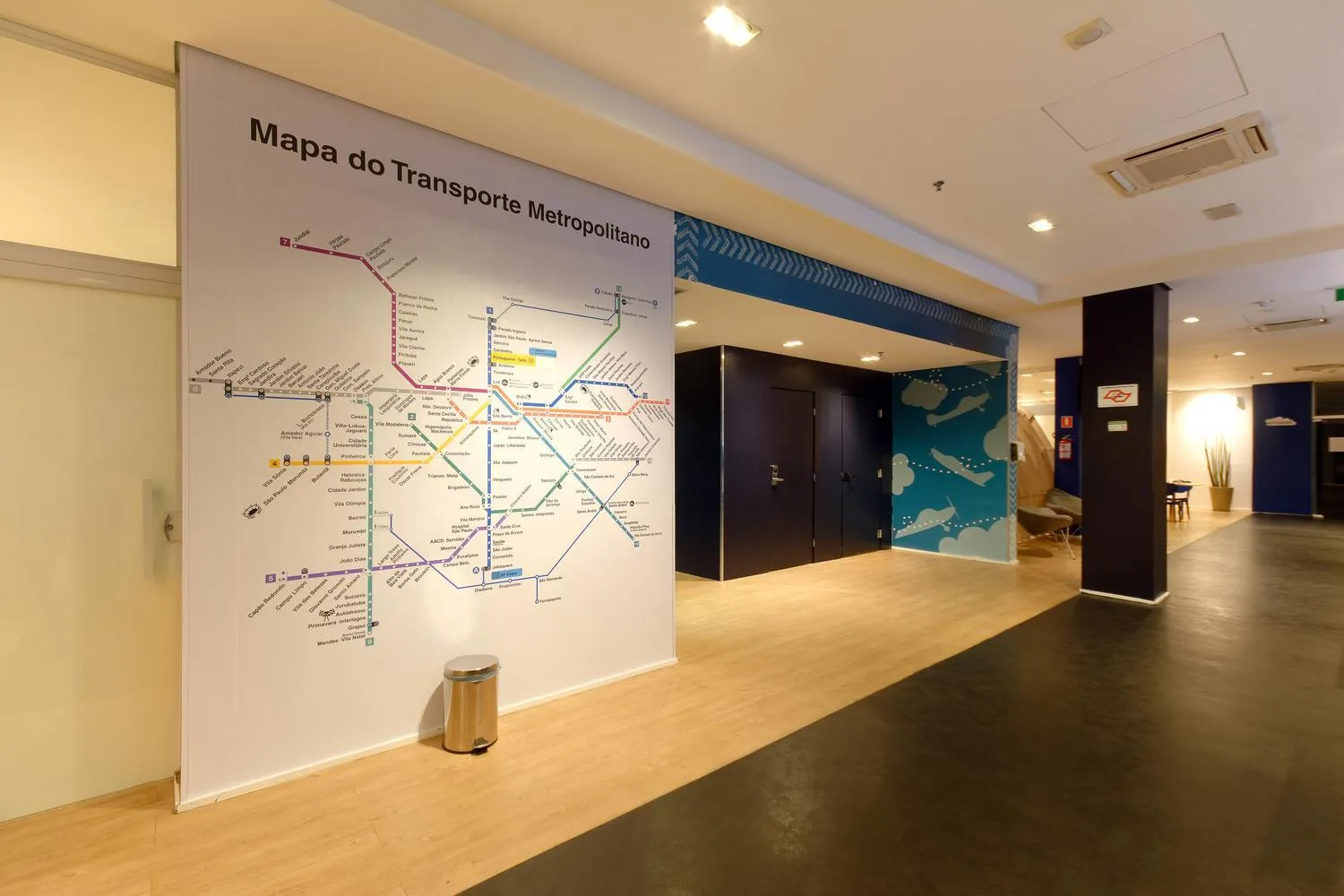 Lobby or reception in Golden Tower Express Anhembi by Fênix Hotéis