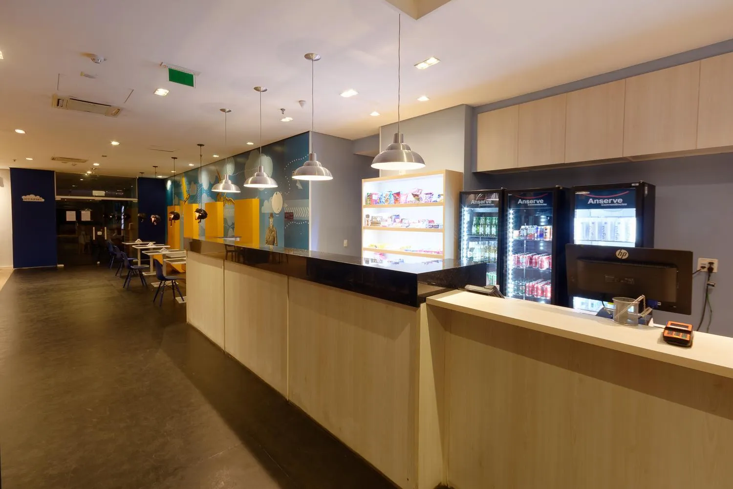 Lobby or reception in Golden Tower Express Anhembi by Fênix Hotéis