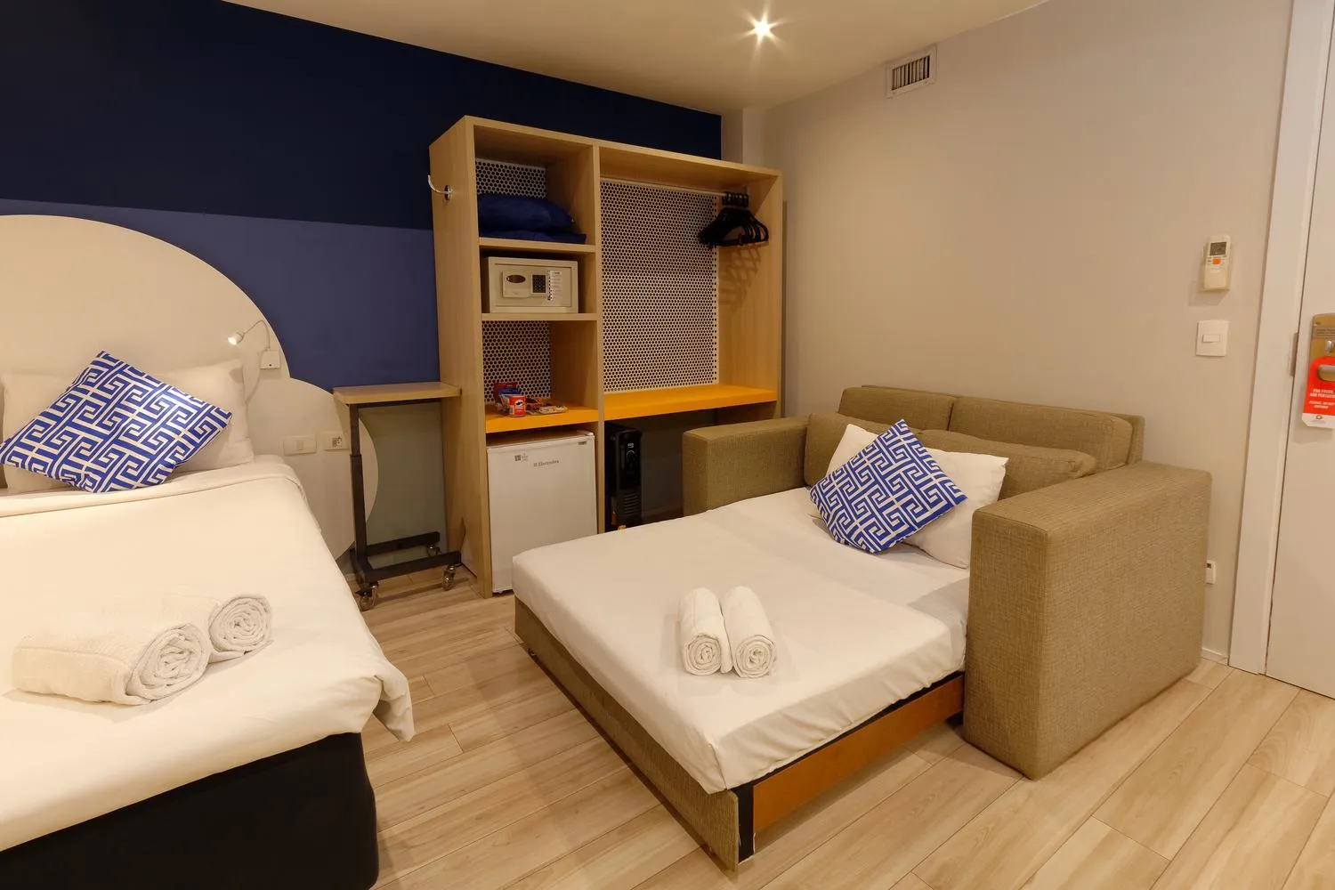 Bedroom, Bed in Golden Tower Express Anhembi by Fênix Hotéis