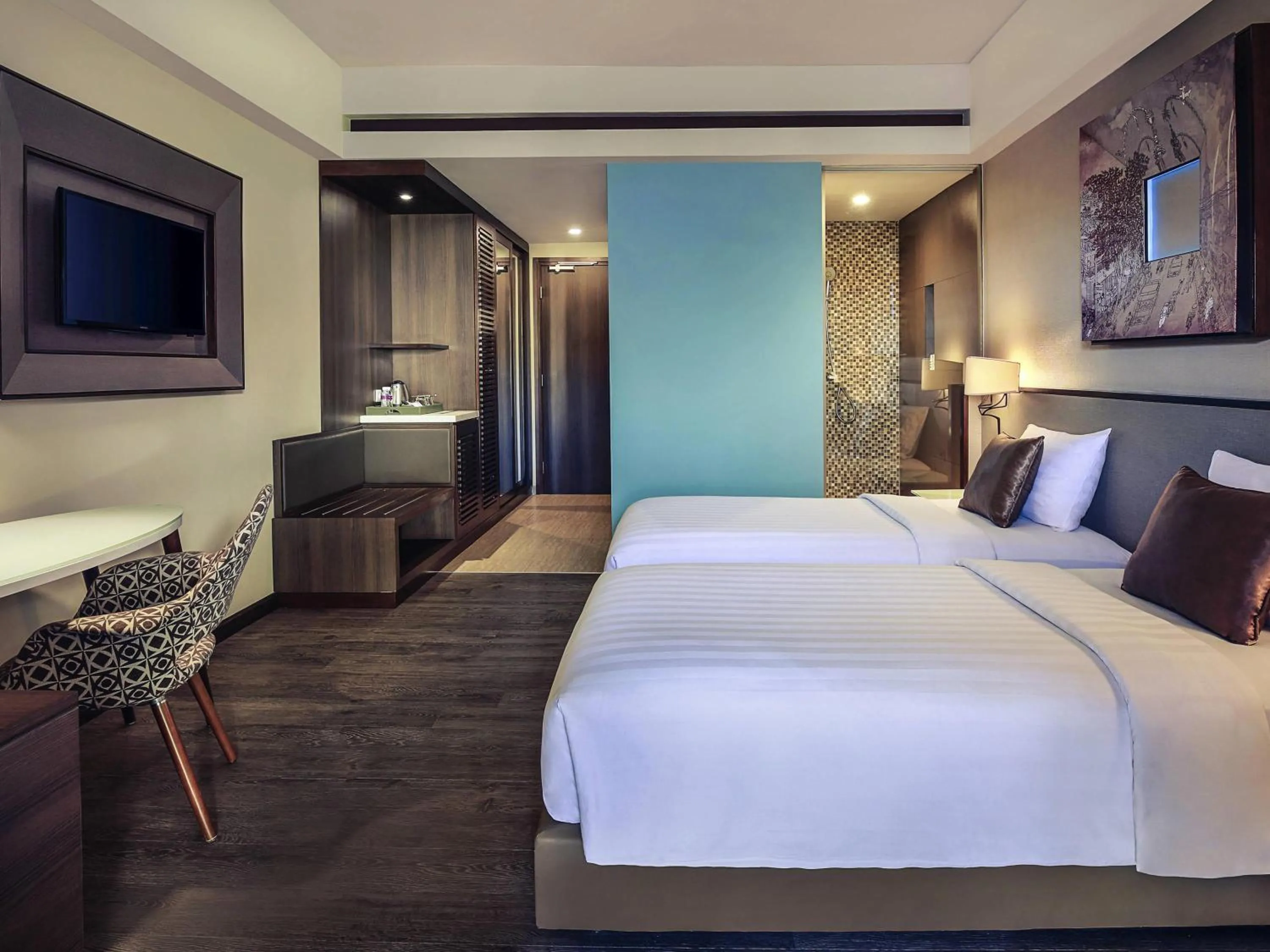 Bedroom, Bed in Mercure Bali Legian
