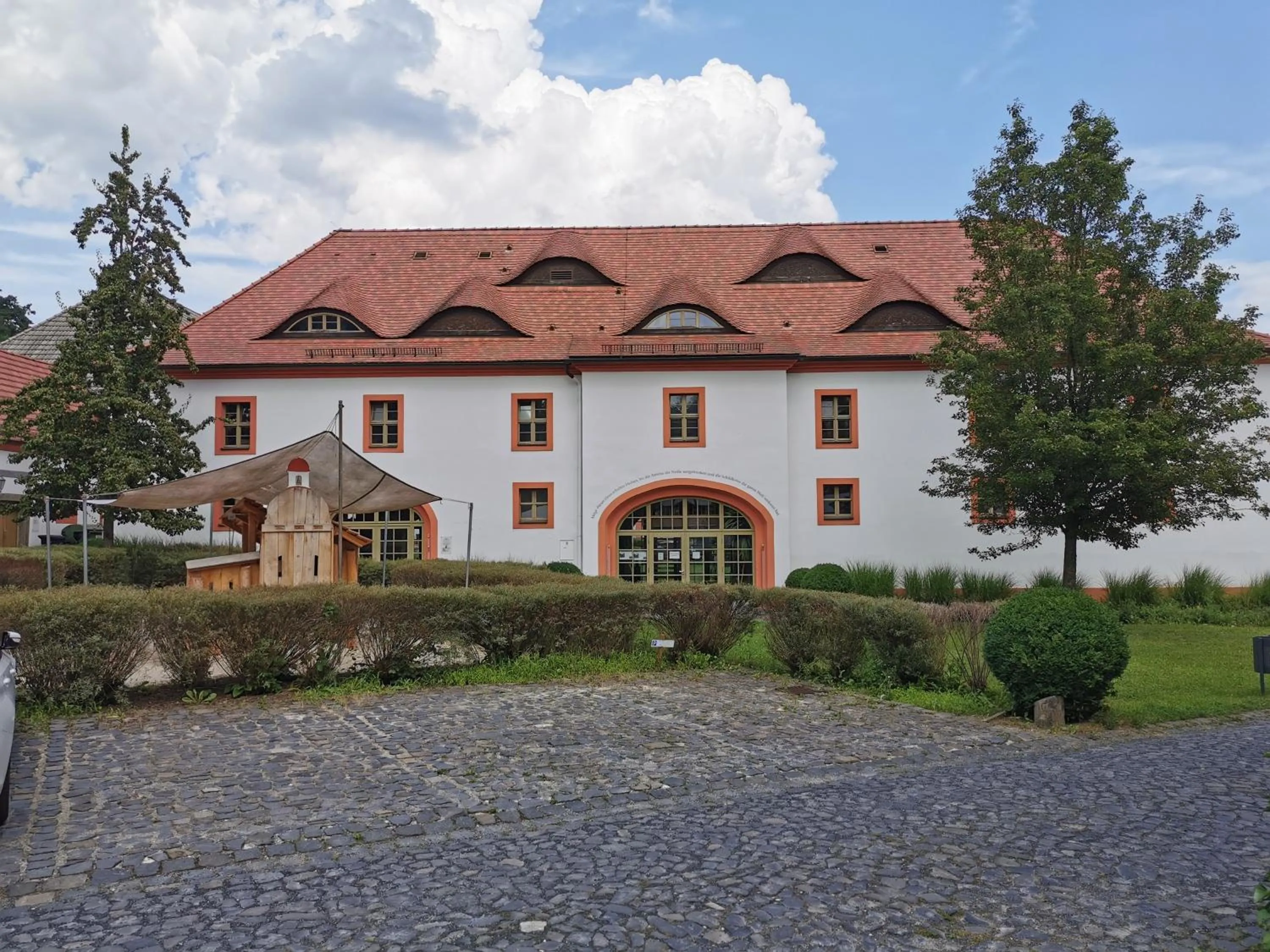 Property building in Gästehäuser St. Marienthal