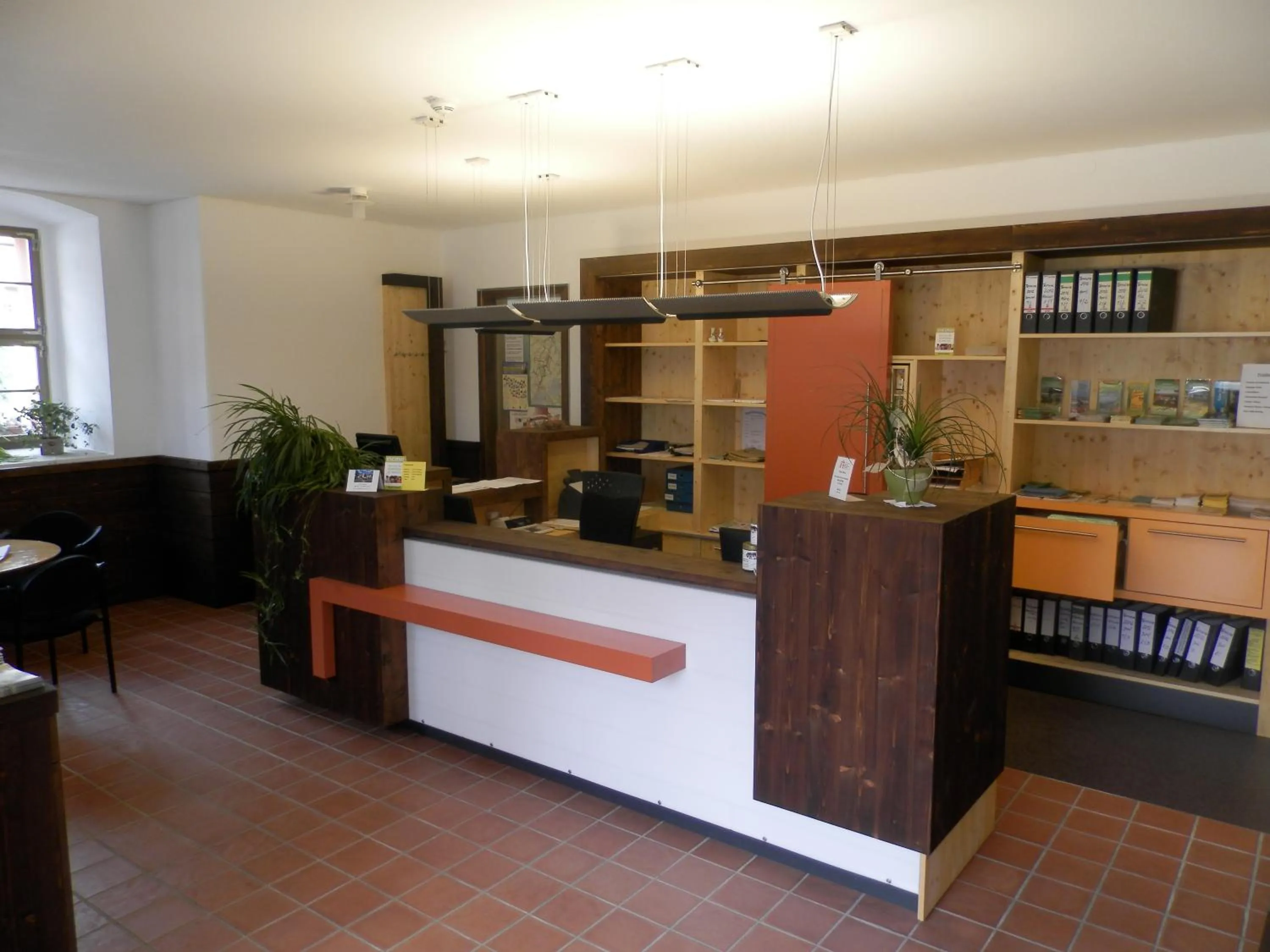 Lobby or reception in Gästehäuser St. Marienthal