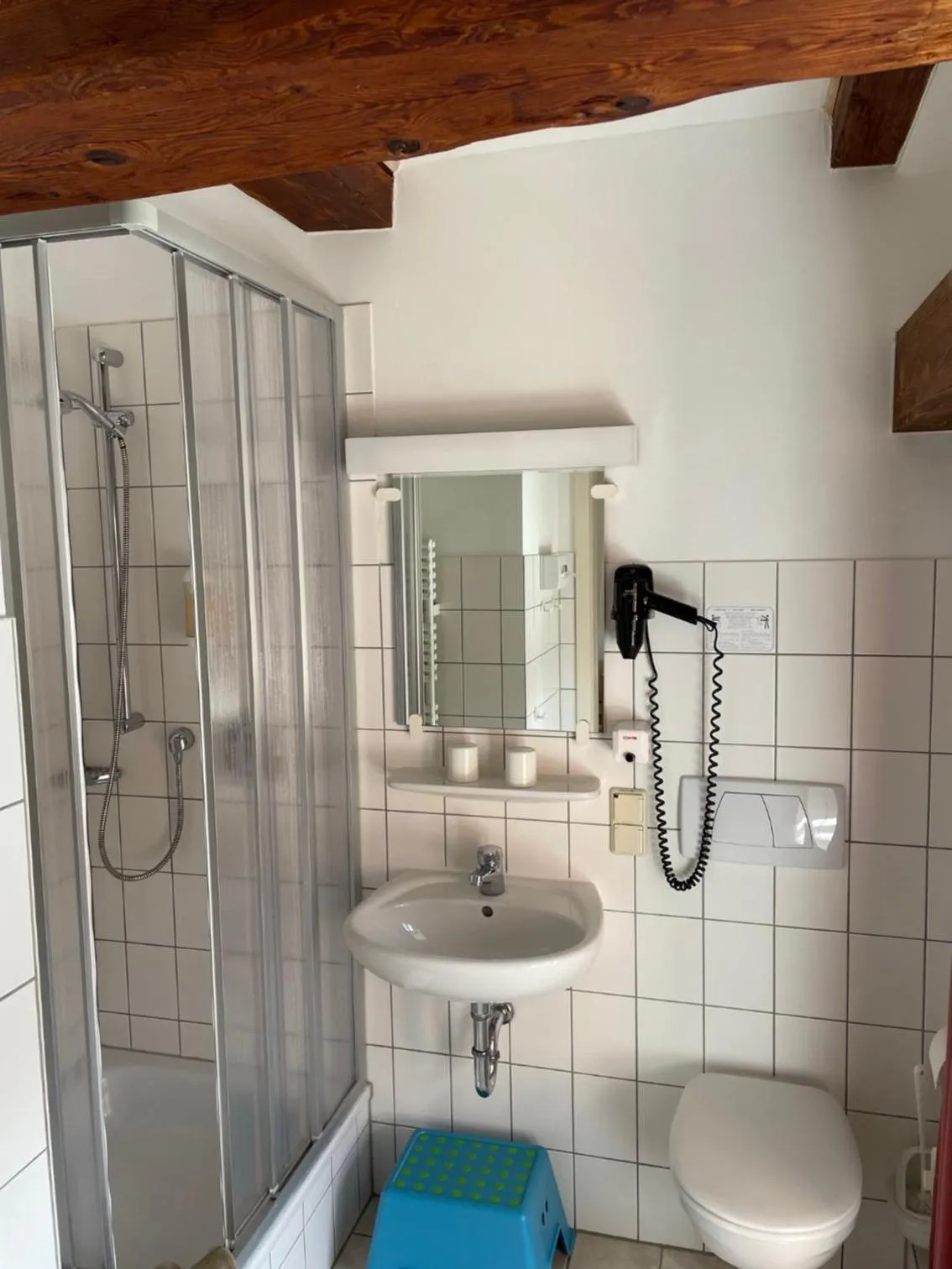 Shower in Gästehäuser St. Marienthal