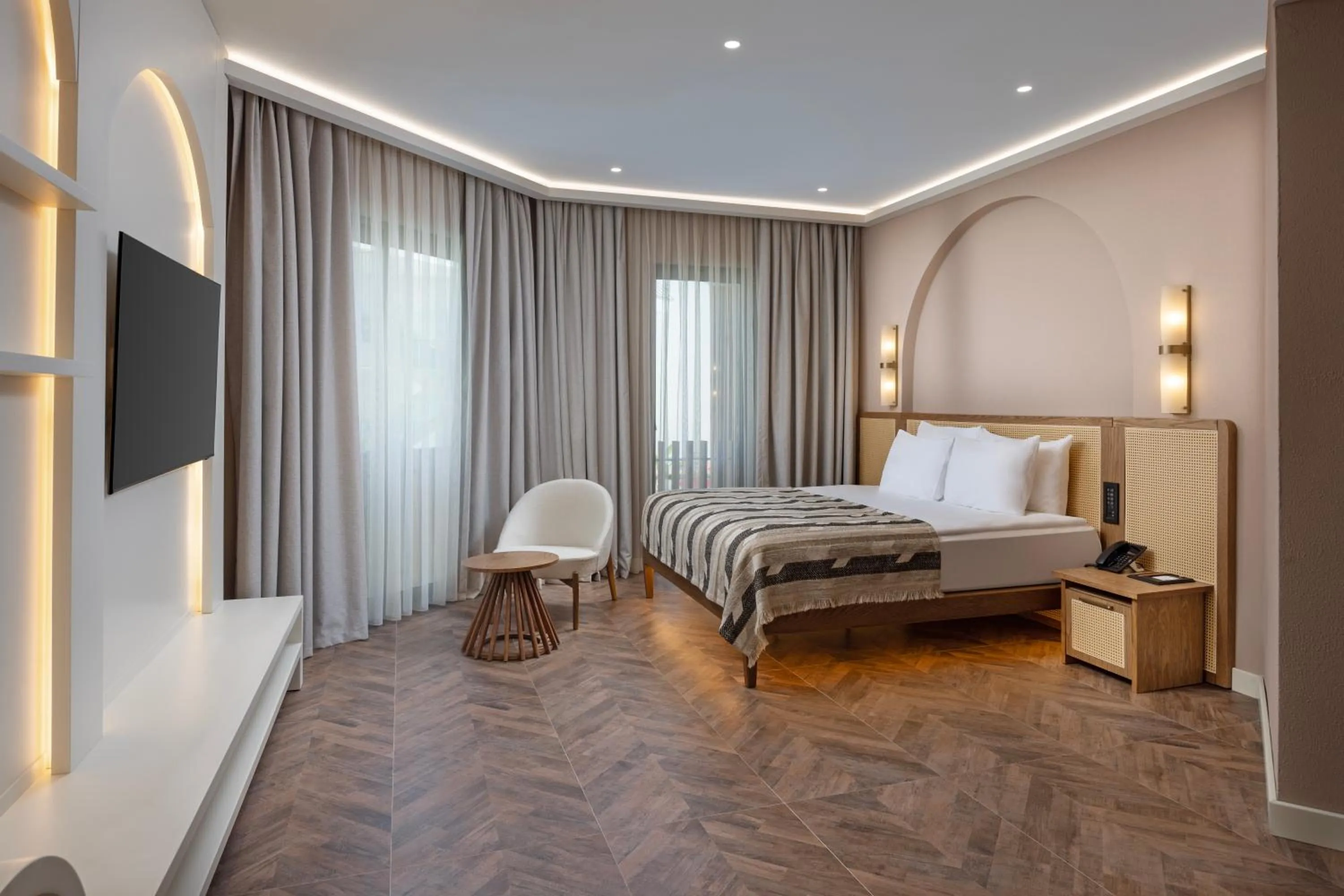 Bedroom, Bed in Liberty Signa