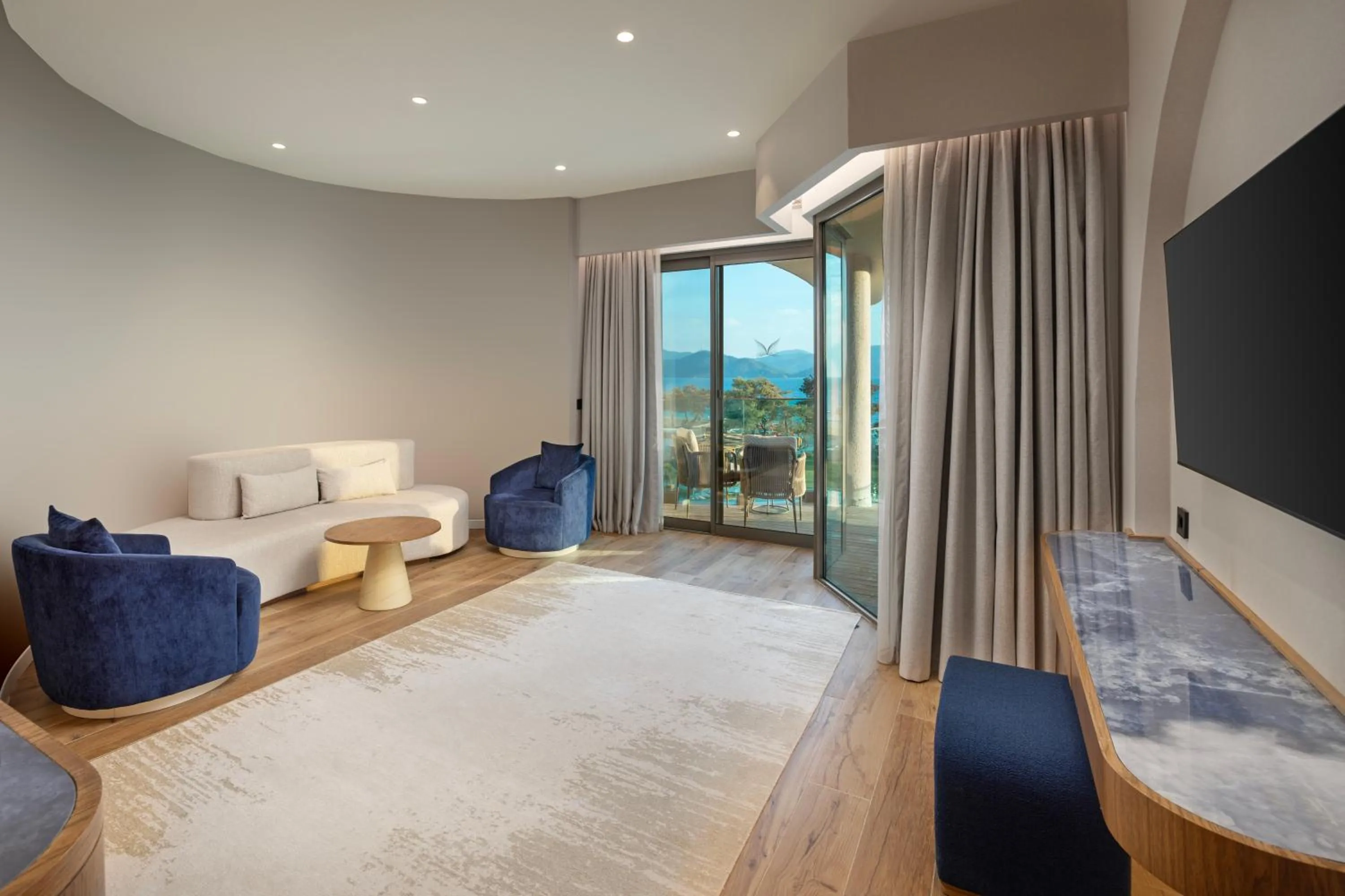 Living room, Bed in Liberty Signa