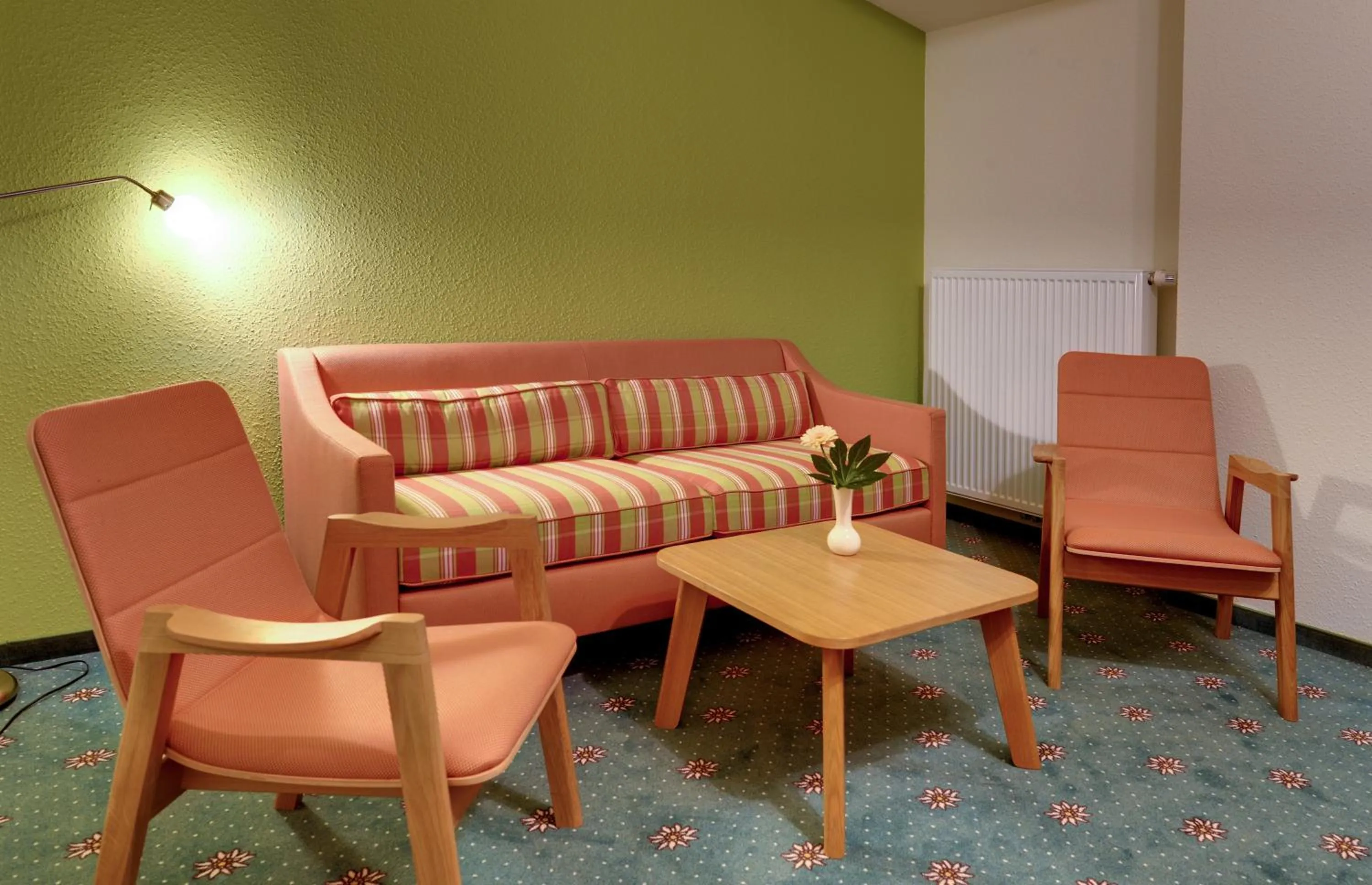 Seating area in Hotel & Restaurant Waldcafe Hettstedt