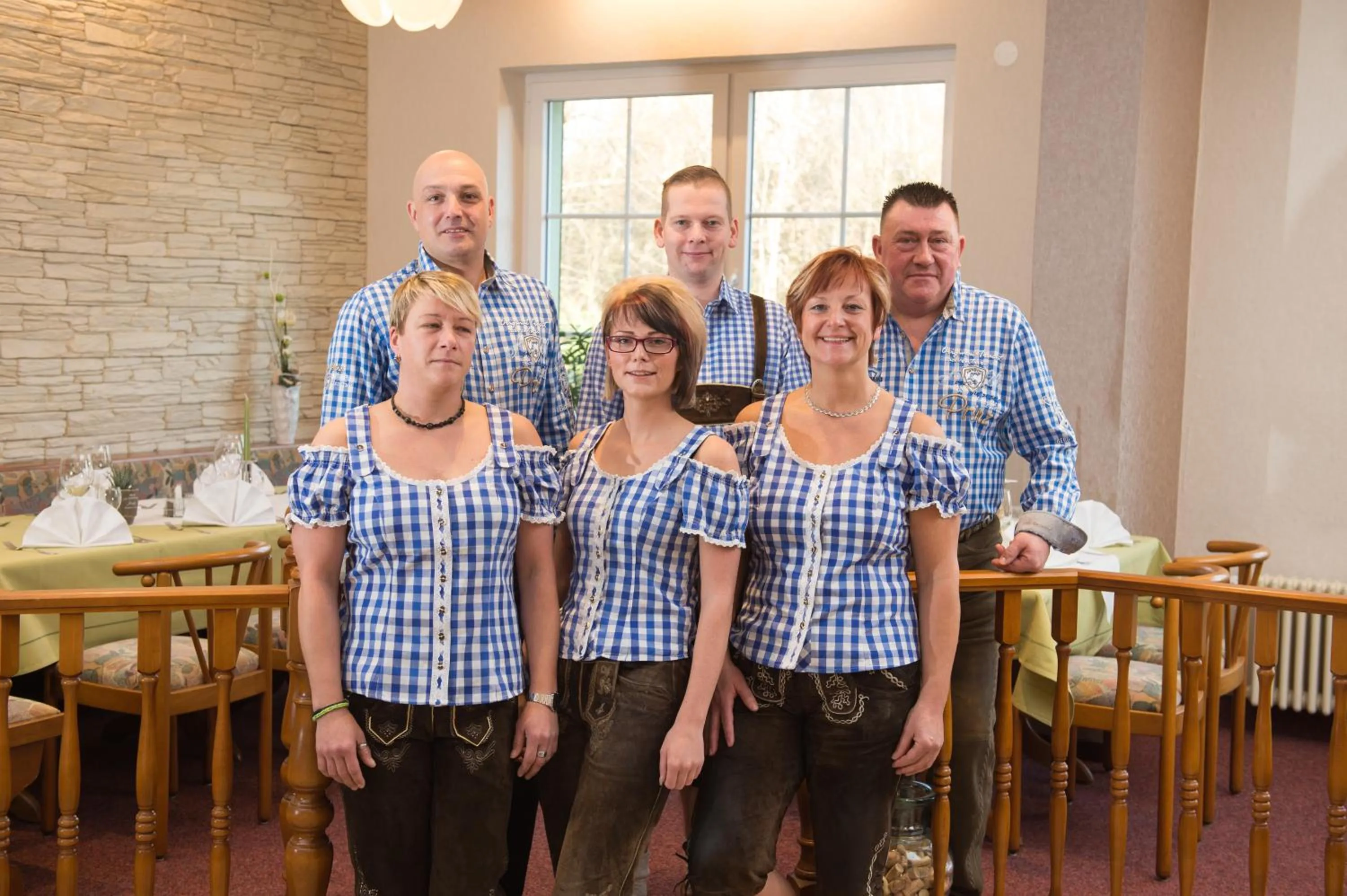 People in Hotel & Restaurant Waldcafe Hettstedt