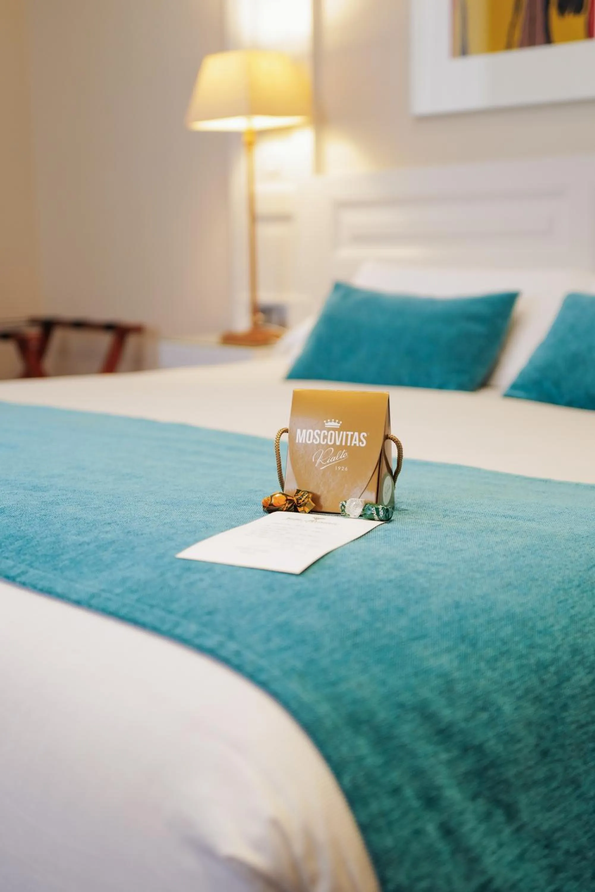 Bed in Hotel Villa Rosario, Palacete