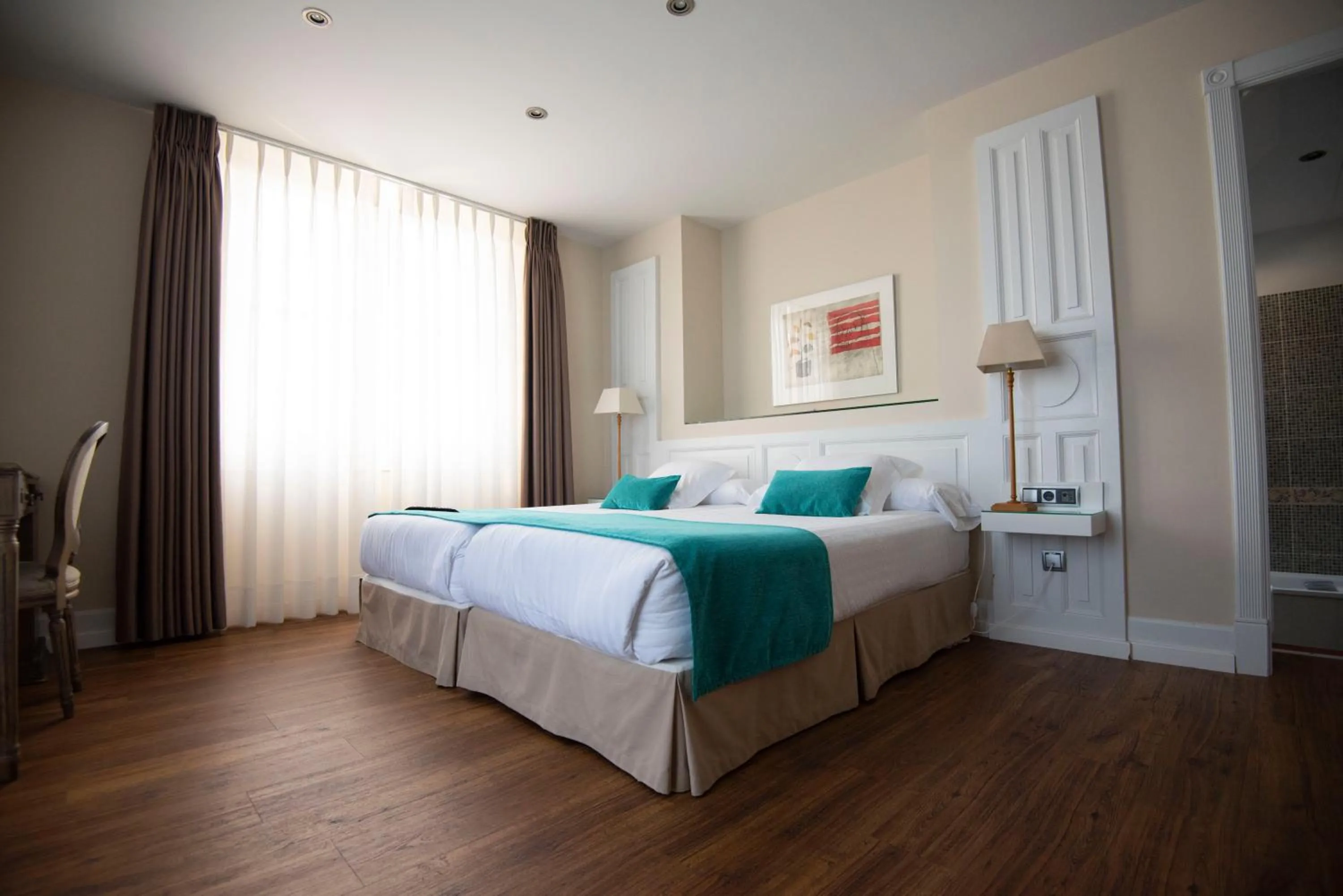 Bed in Hotel Villa Rosario, Palacete