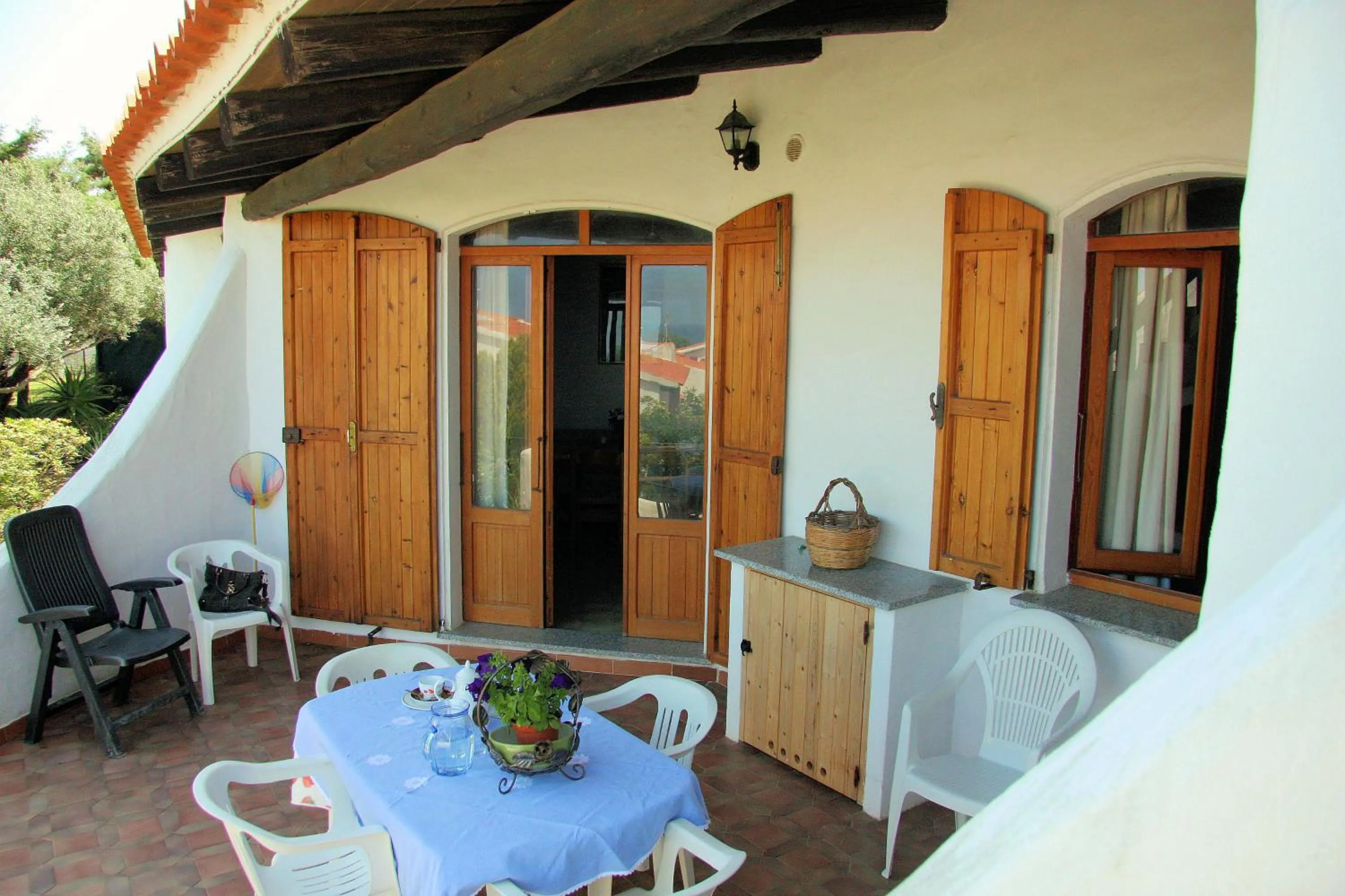 Balcony/Terrace in Sa Fiorida case vacanze