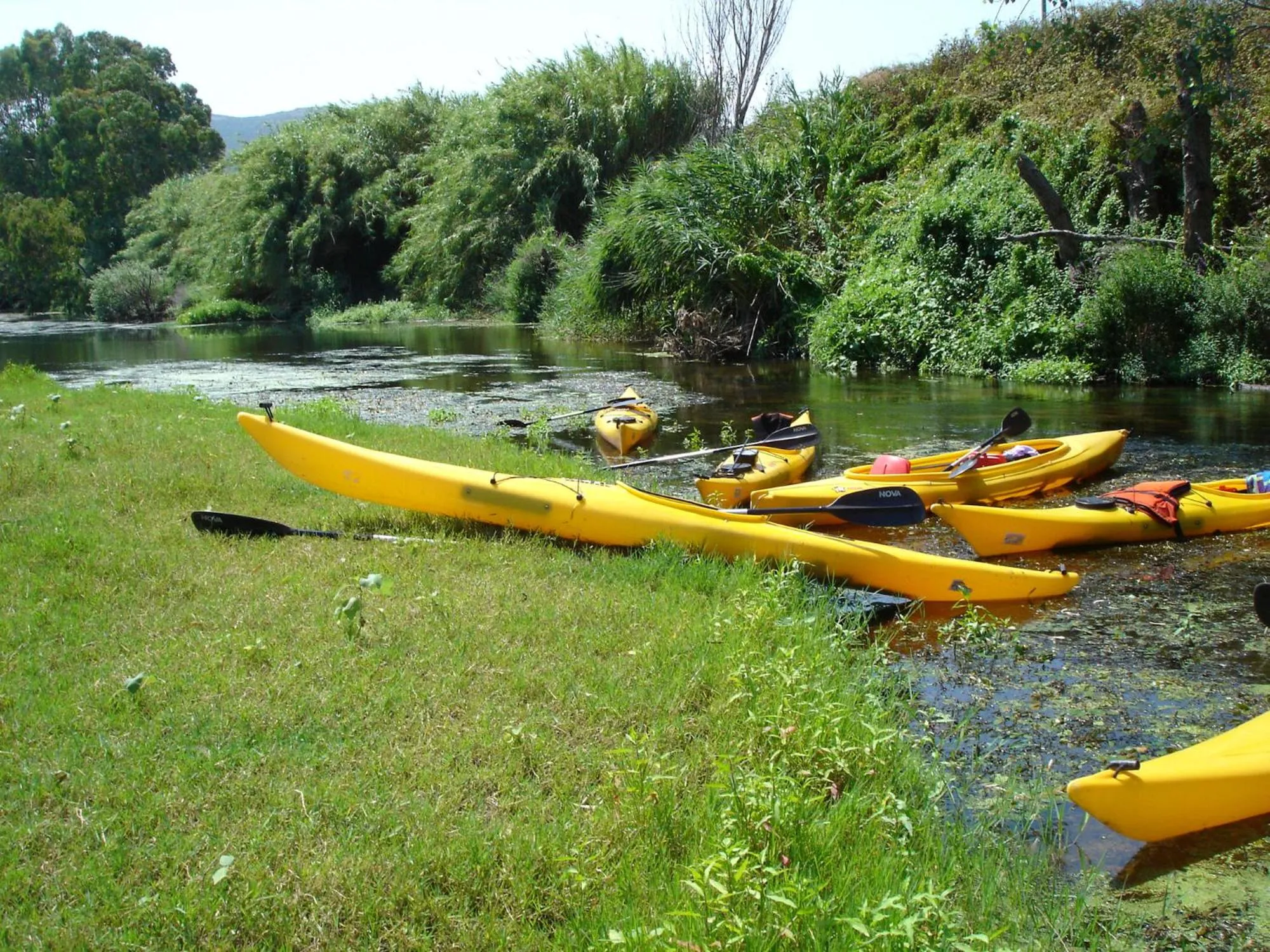 Canoeing in Sa Fiorida case vacanze