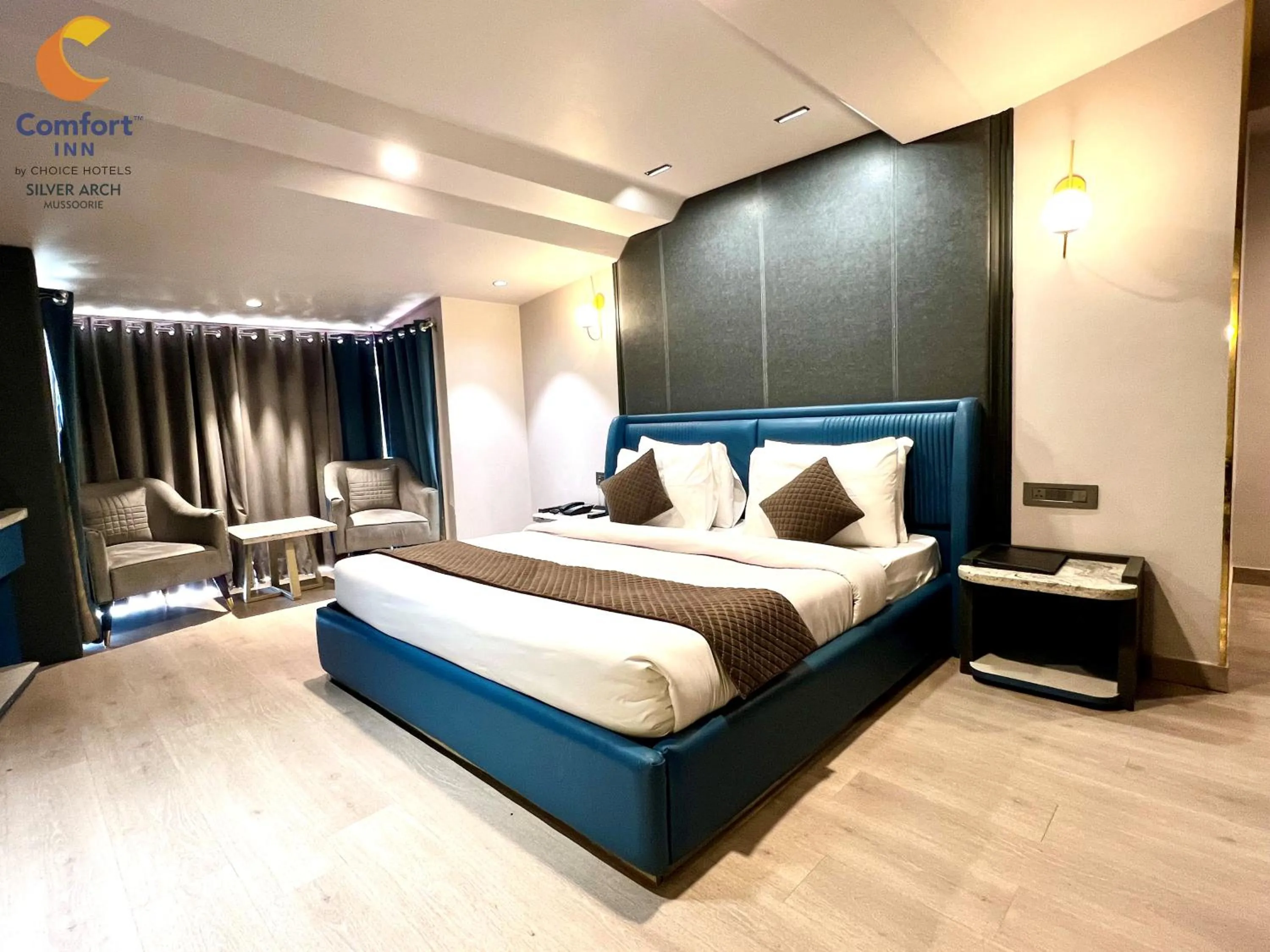 Bedroom in Comfort Inn Silver Arch Hotel, Mussoorie