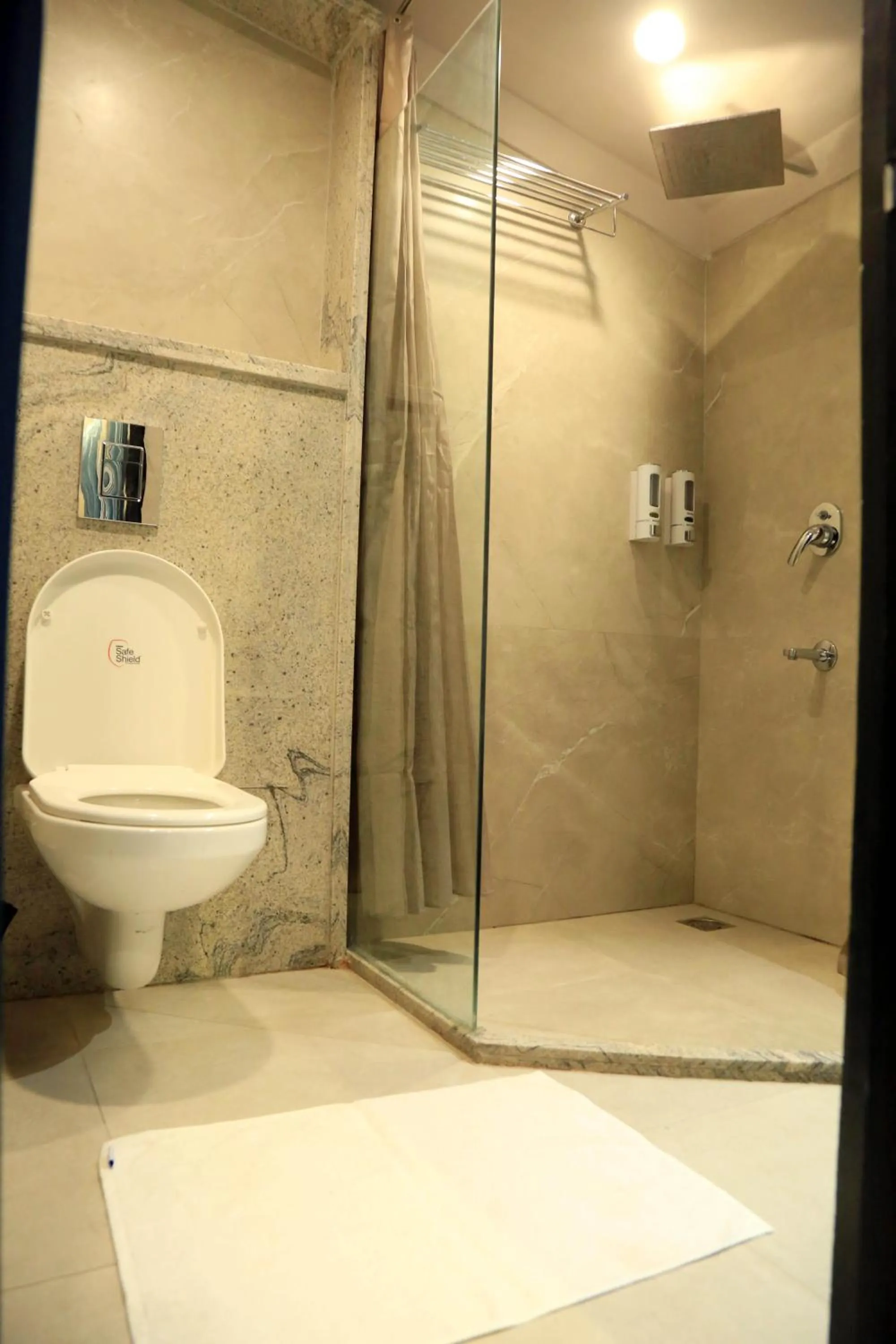 Toilet in Comfort Inn Silver Arch Hotel, Mussoorie