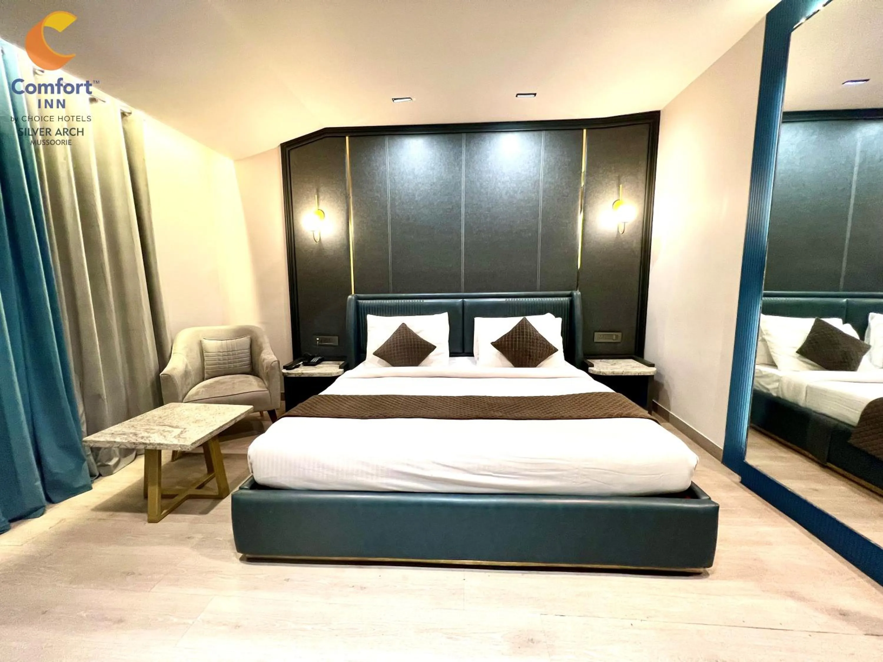 Bedroom in Comfort Inn Silver Arch Hotel, Mussoorie