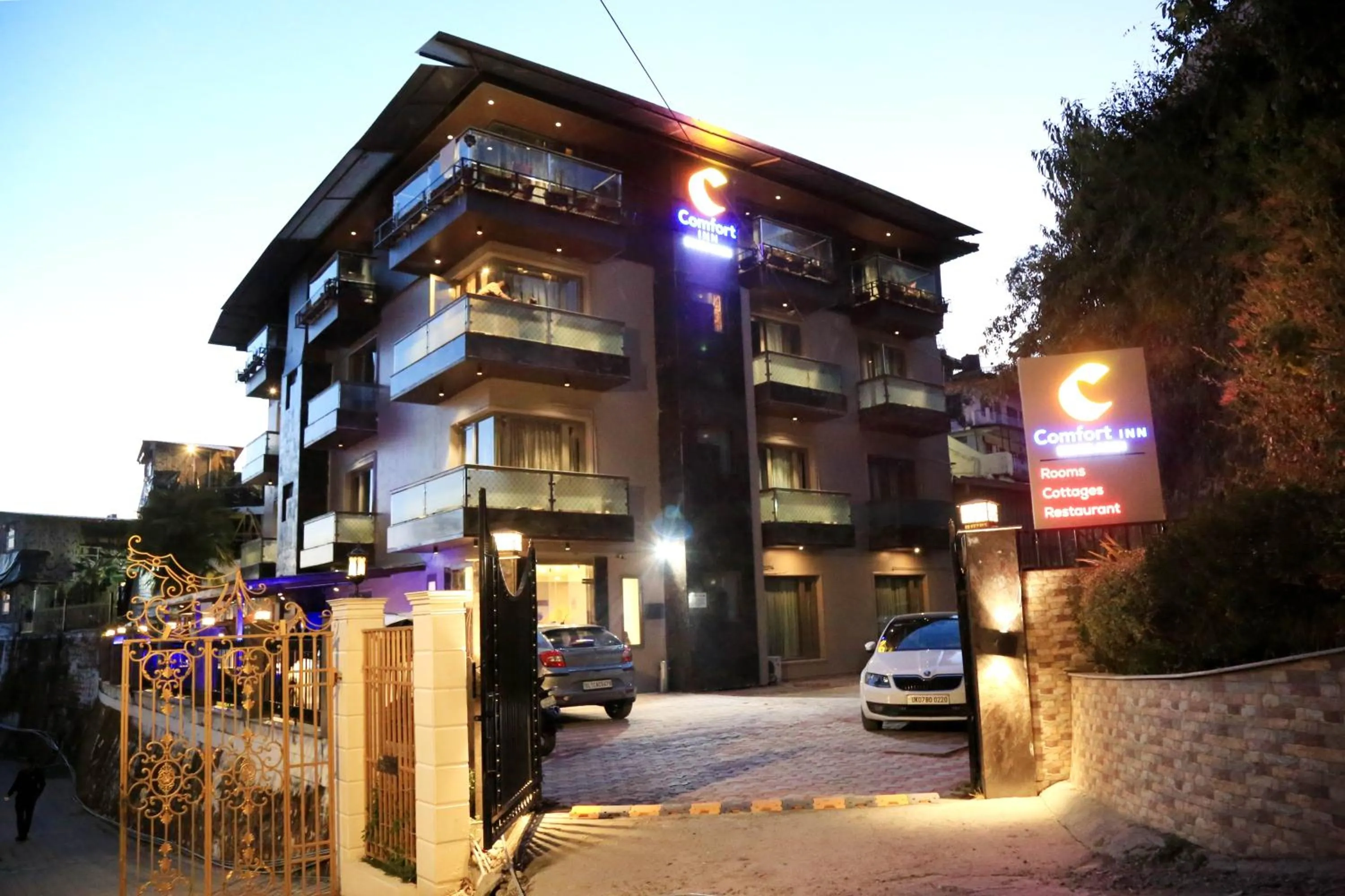 Property building in Comfort Inn Silver Arch Hotel, Mussoorie