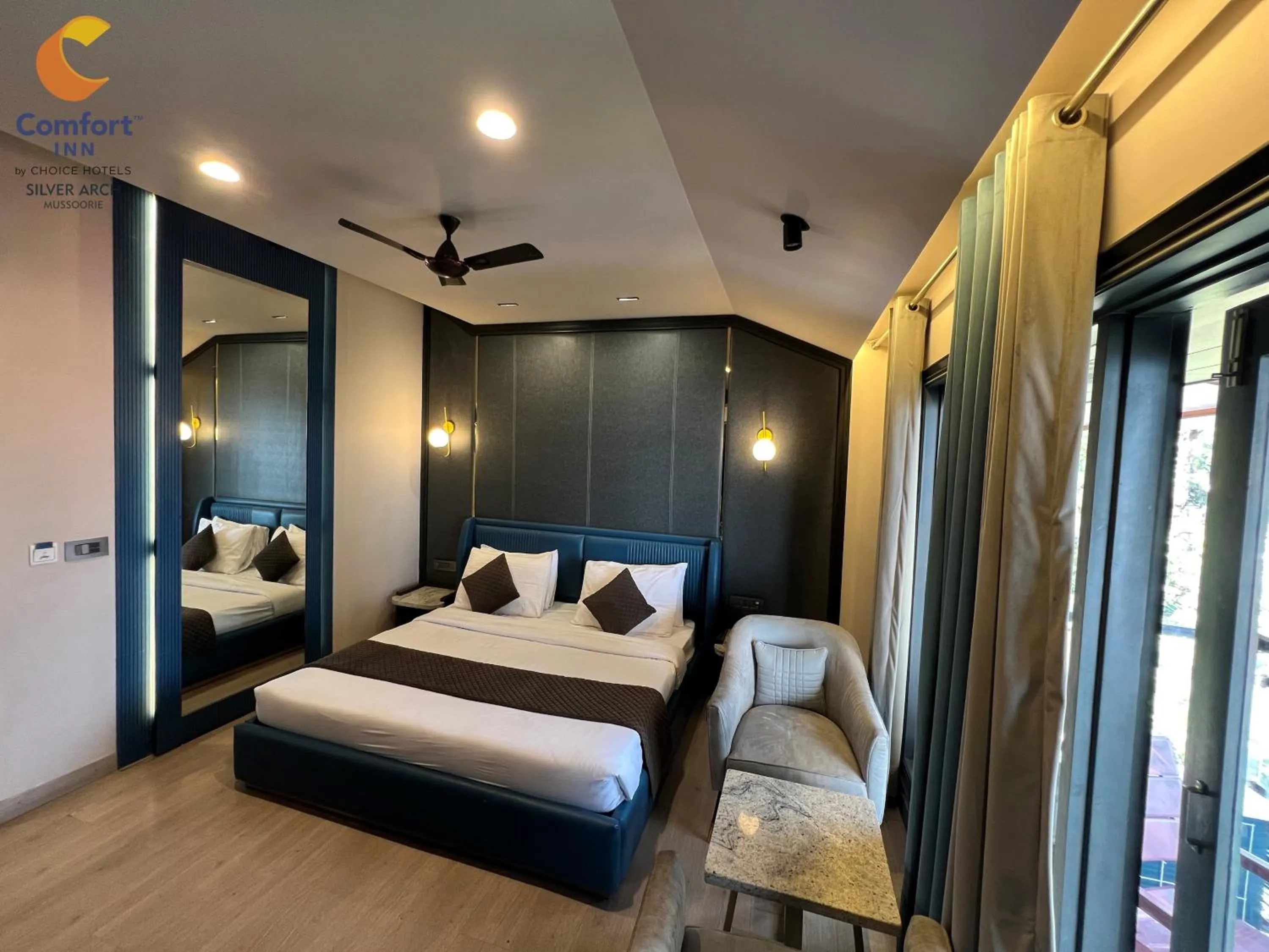 Bedroom in Comfort Inn Silver Arch Hotel, Mussoorie