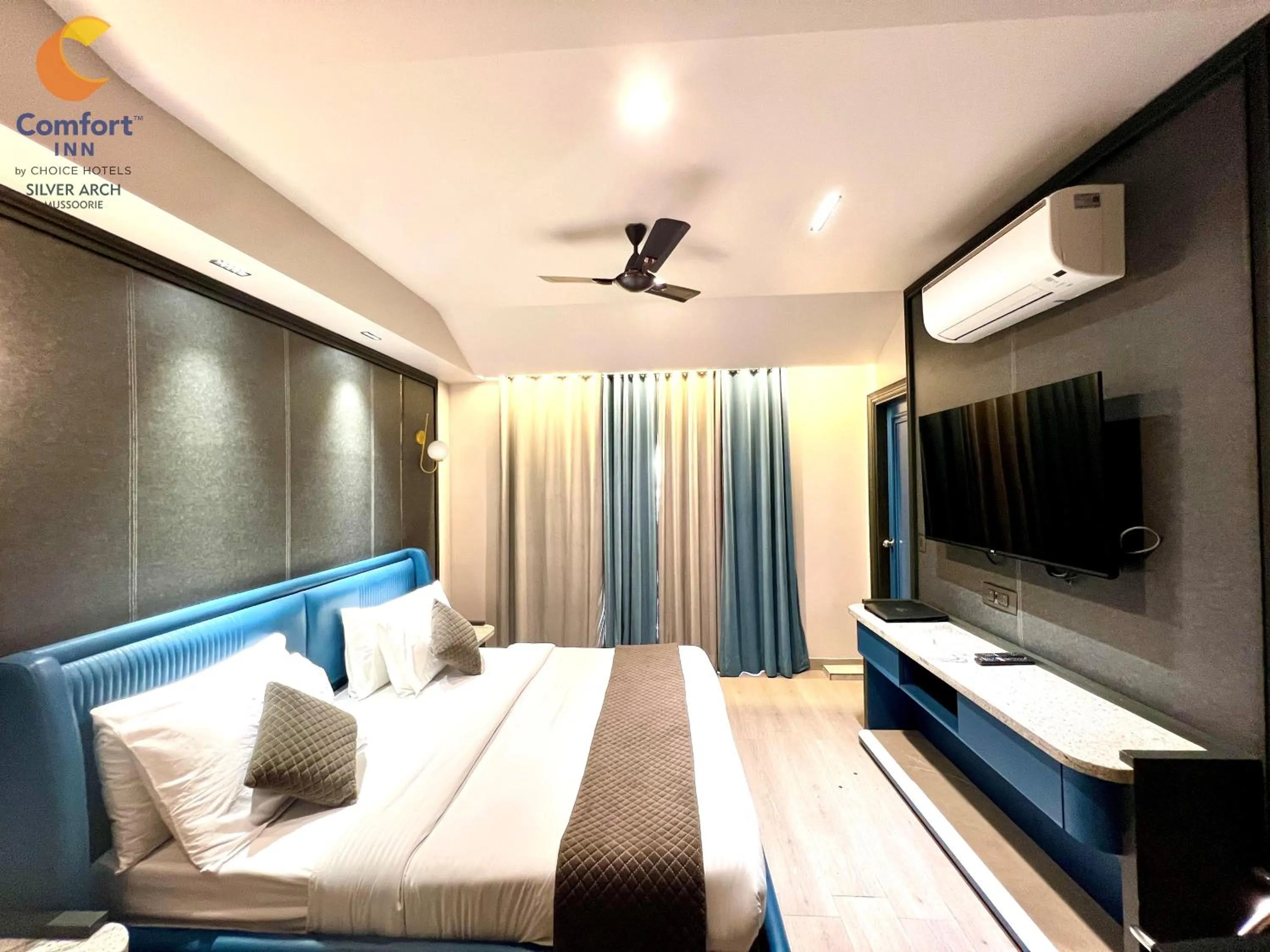 Bedroom in Comfort Inn Silver Arch Hotel, Mussoorie