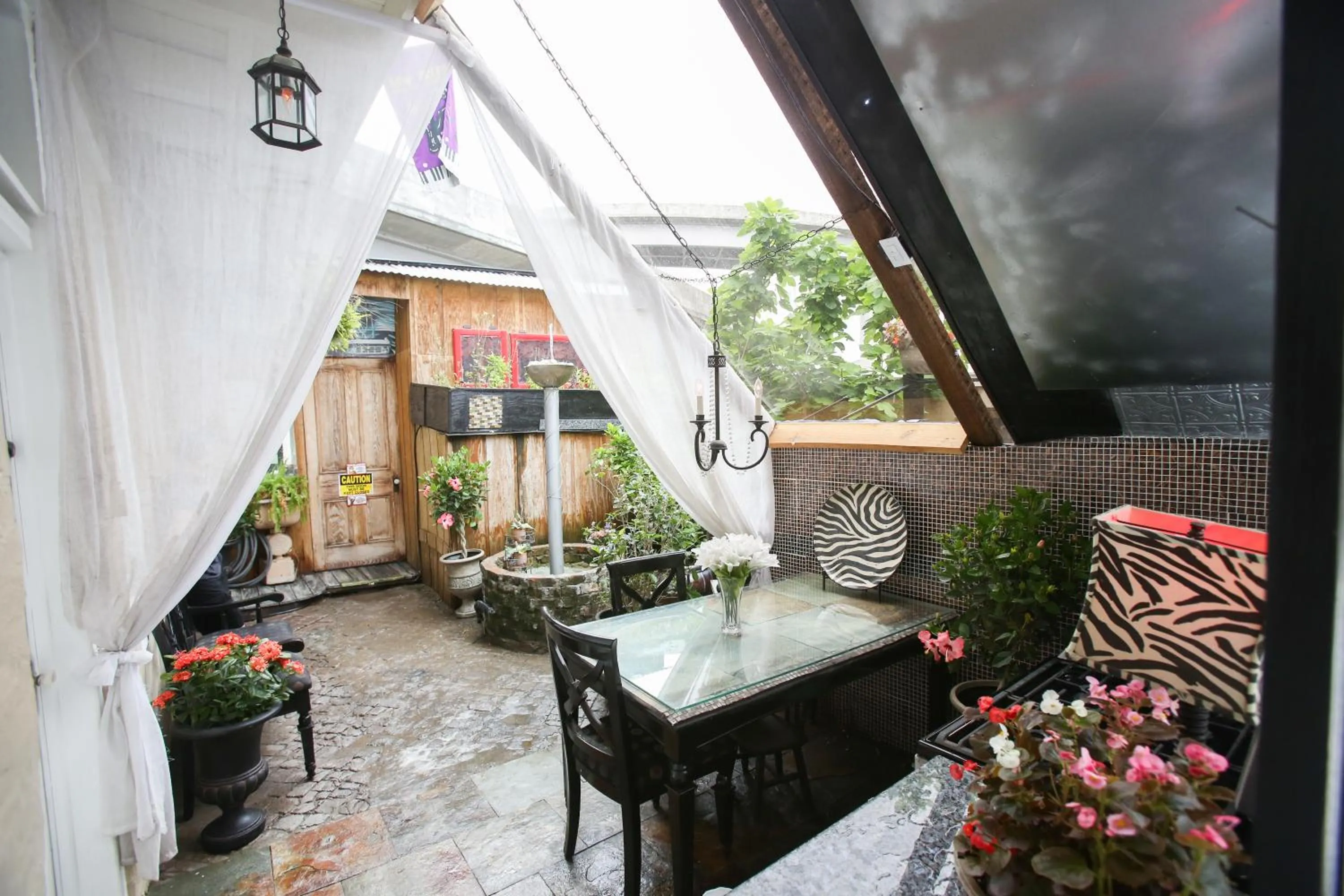 Patio in Fleur De Lis Mansion