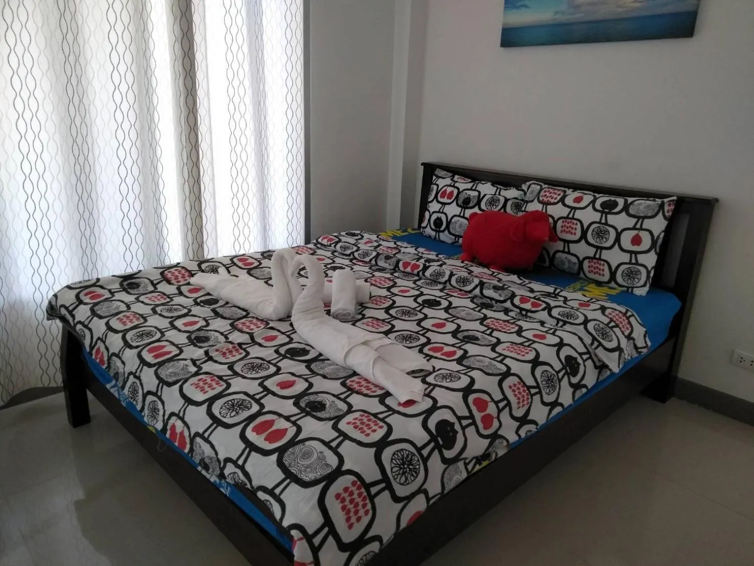 Bed in Casa Seaside Rayong Unit 23