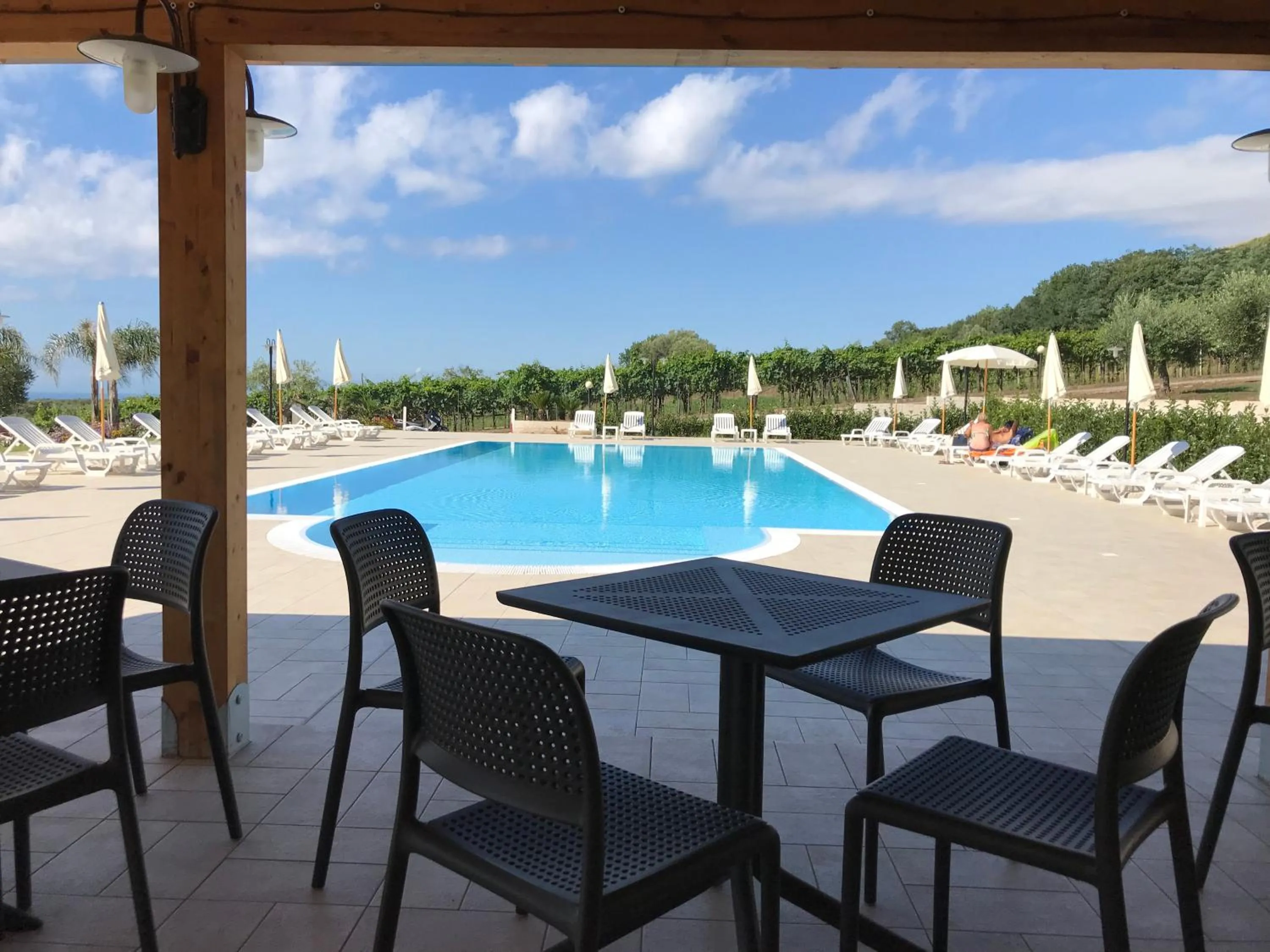 Swimming pool in Borgo San Cosmo Tropea
