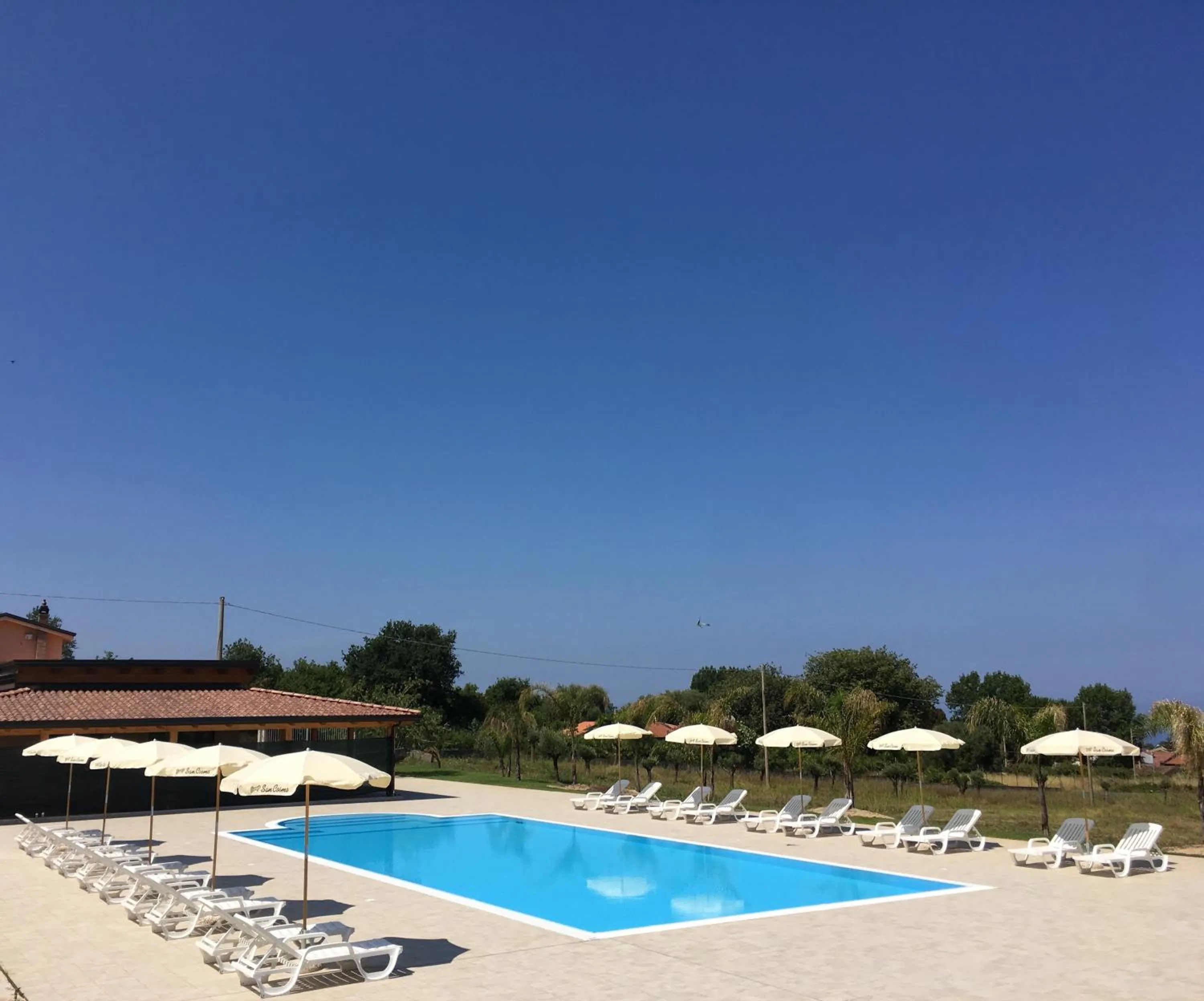 Swimming pool in Borgo San Cosmo Tropea