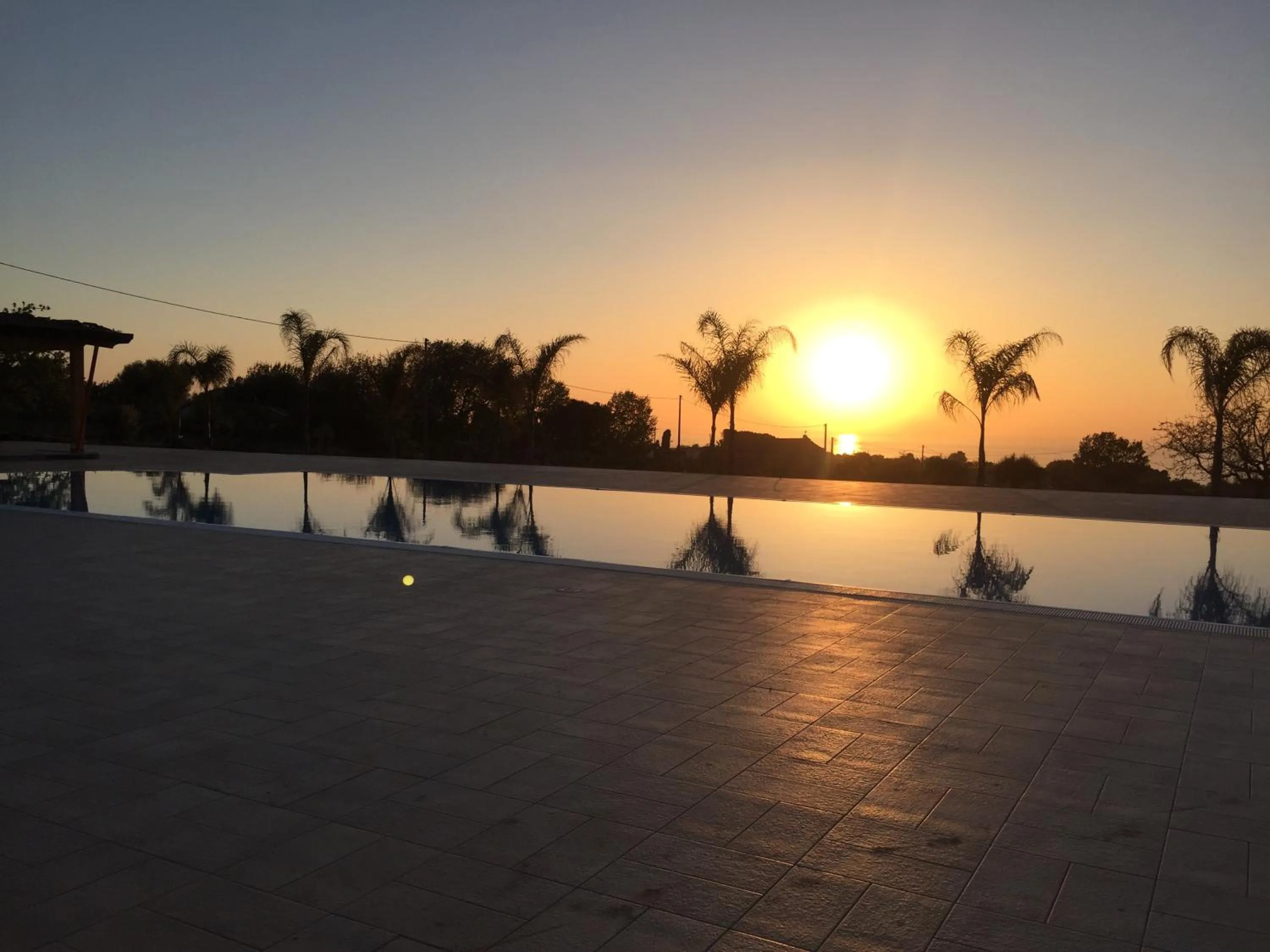 Sunset in Borgo San Cosmo Tropea