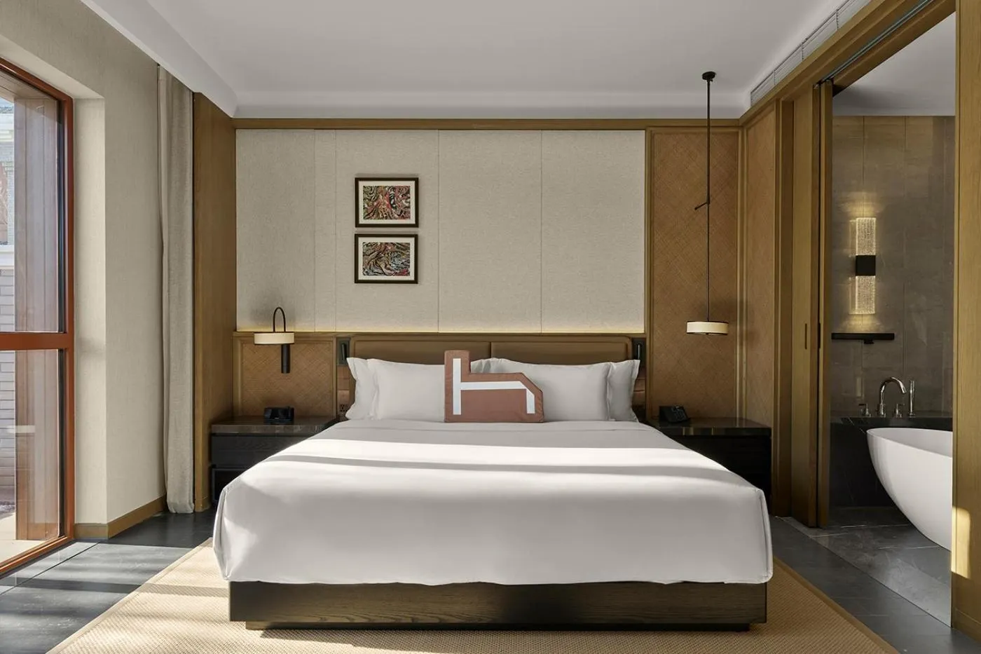 Bedroom, Bed in Homm Changchun Beihu