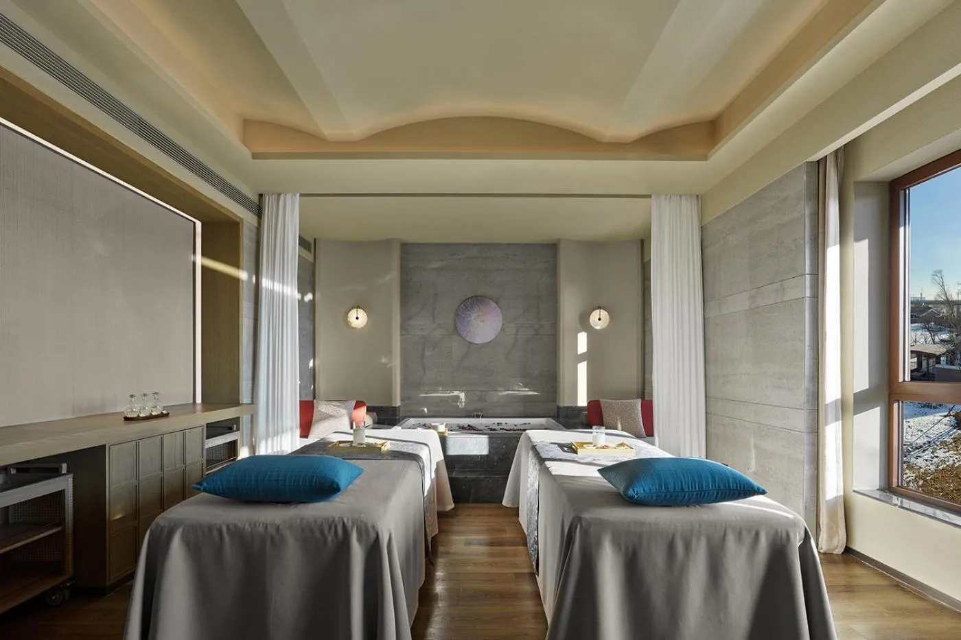 Spa and wellness centre/facilities, Bed in Homm Changchun Beihu