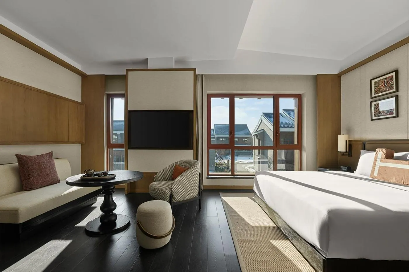 Bedroom, Bed in Homm Changchun Beihu