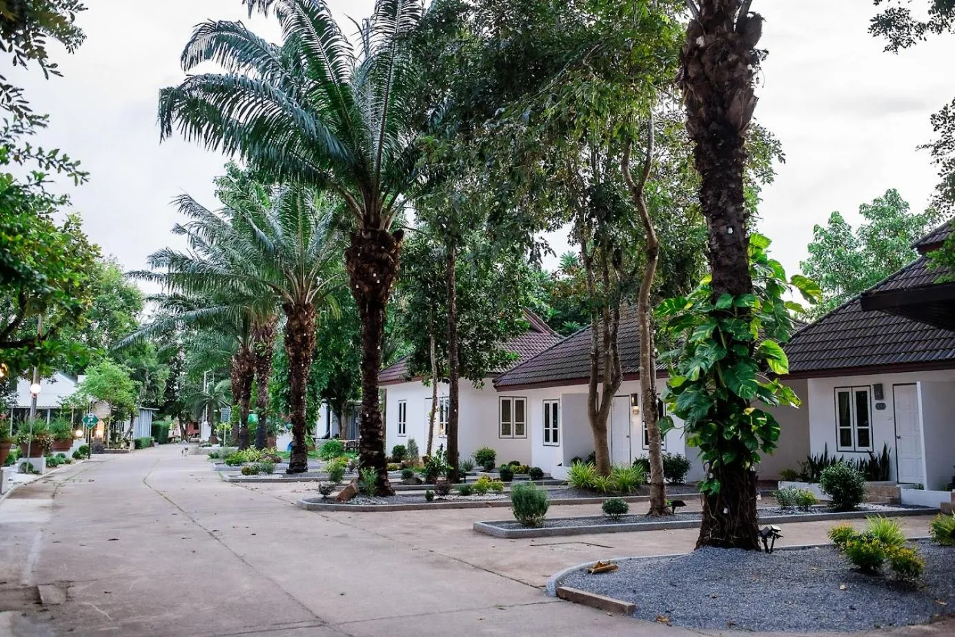 Quiet street view in Kenikar Raintree Residence Hotel