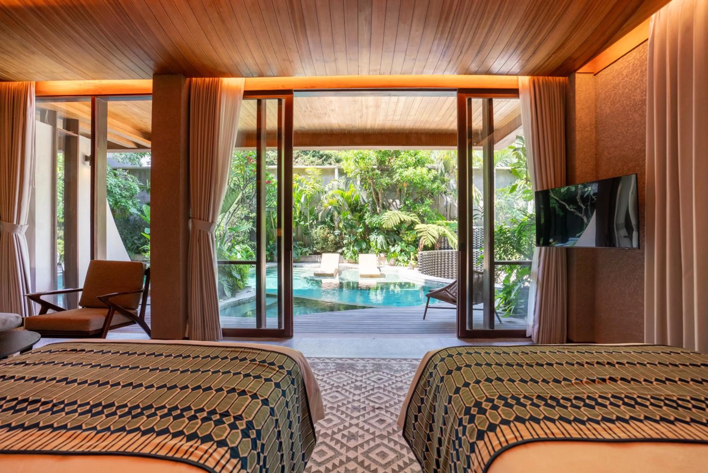 Bed in The Kemilau Ubud