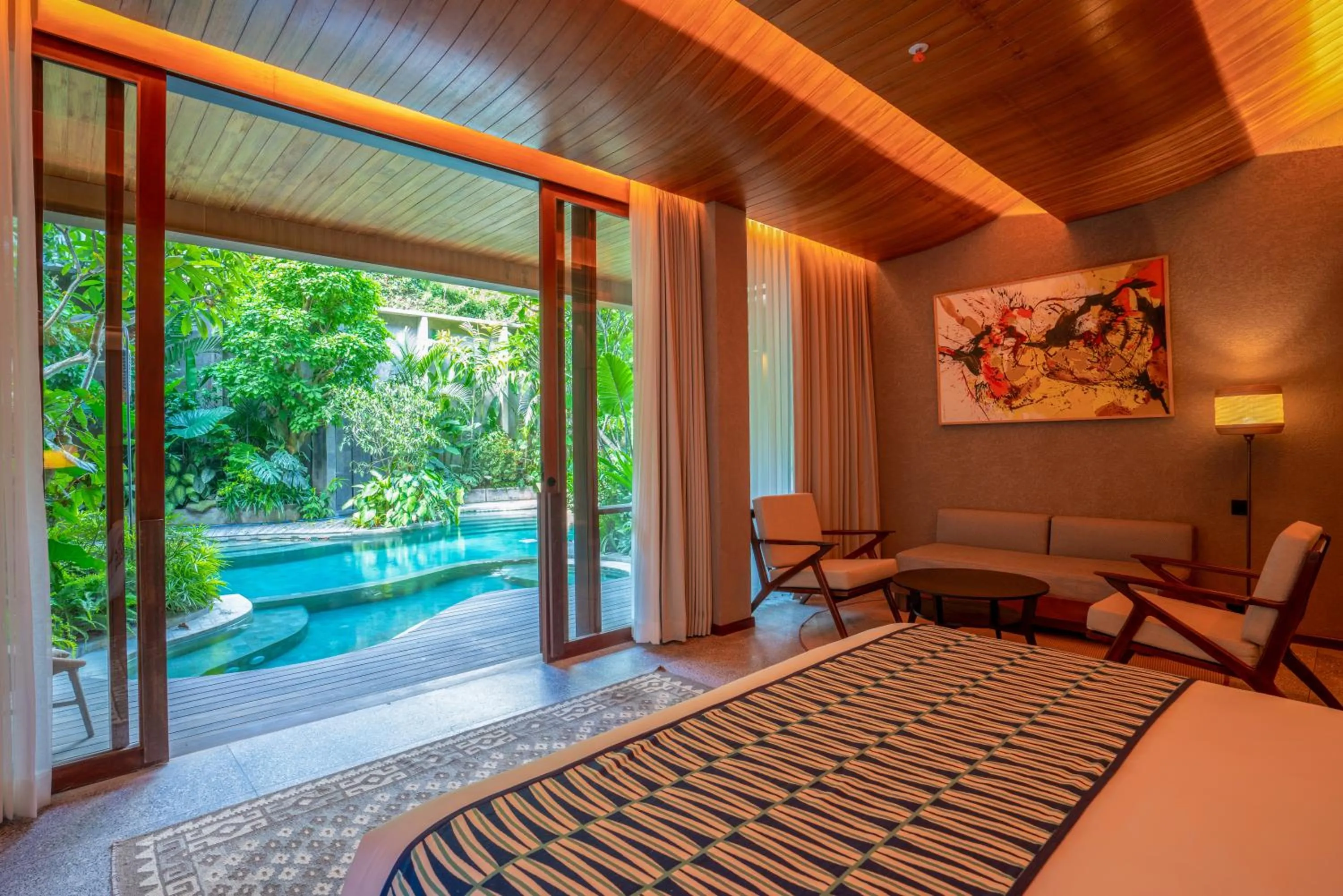 Bed in The Kemilau Ubud