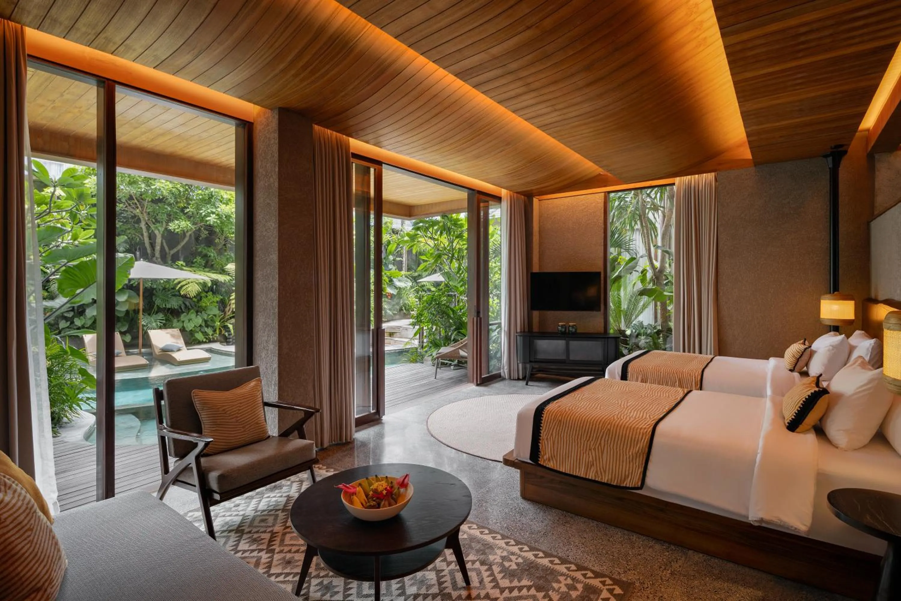 Bed in The Kemilau Ubud