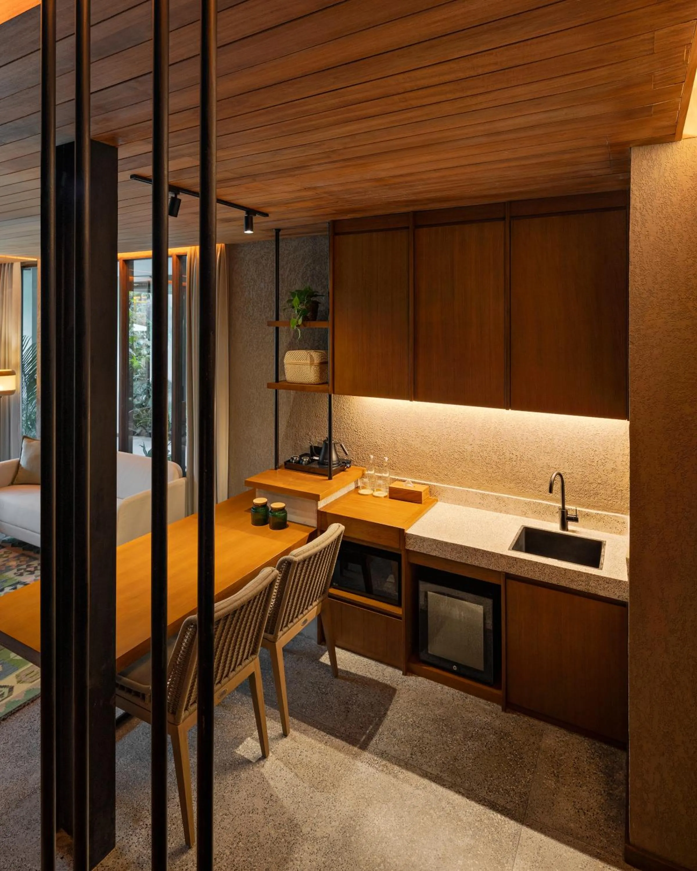 Living room, Bed in The Kemilau Ubud