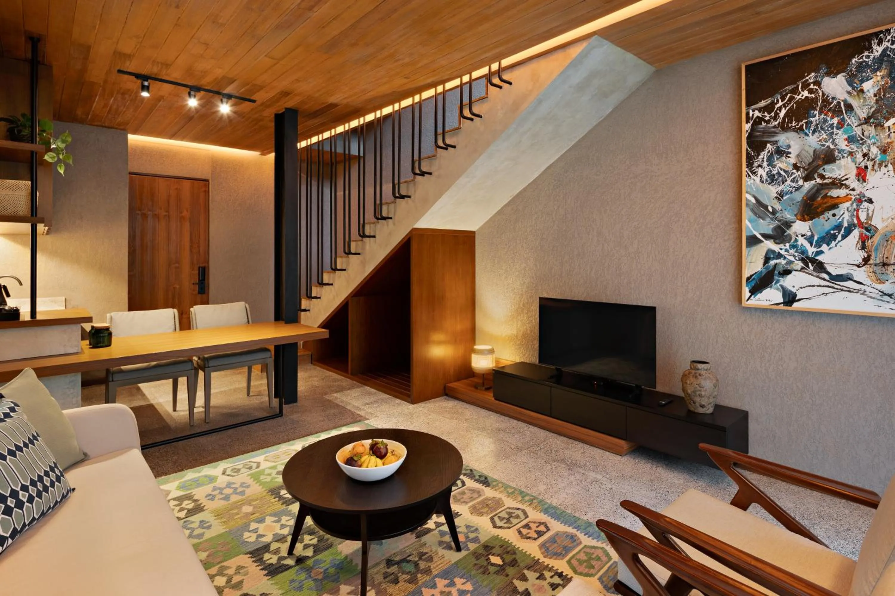 Living room in The Kemilau Ubud