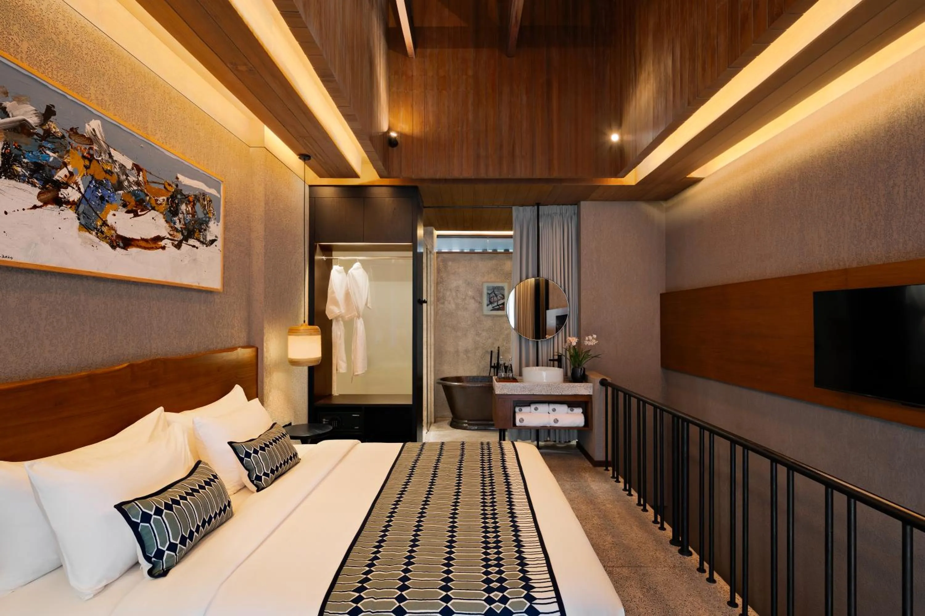 Bedroom, Bed in The Kemilau Ubud