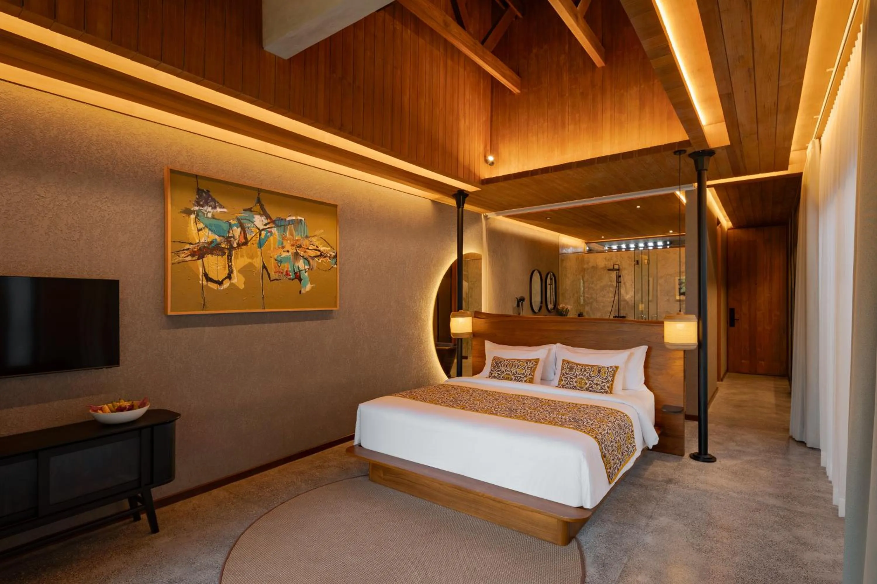 Bed in The Kemilau Ubud