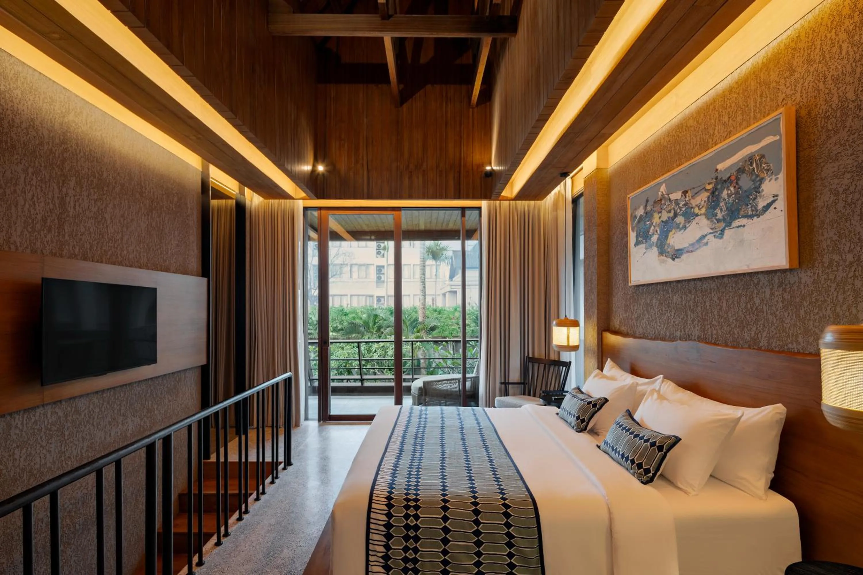 Bed in The Kemilau Ubud