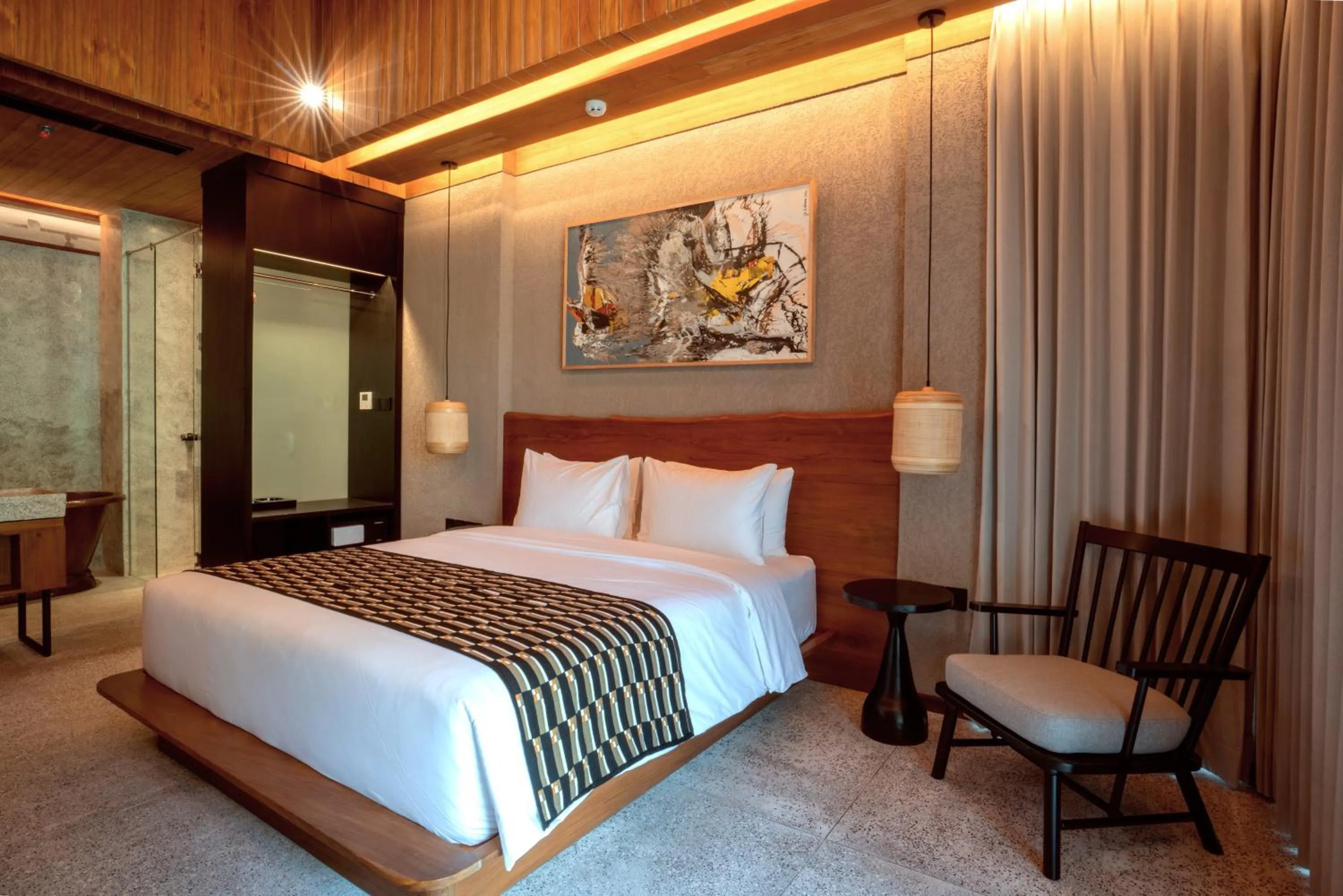 Bedroom, Bed in The Kemilau Ubud