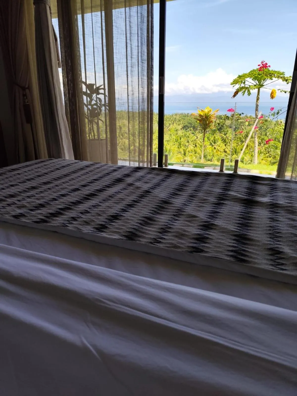 Sea view, Bed in Villa Kalliste