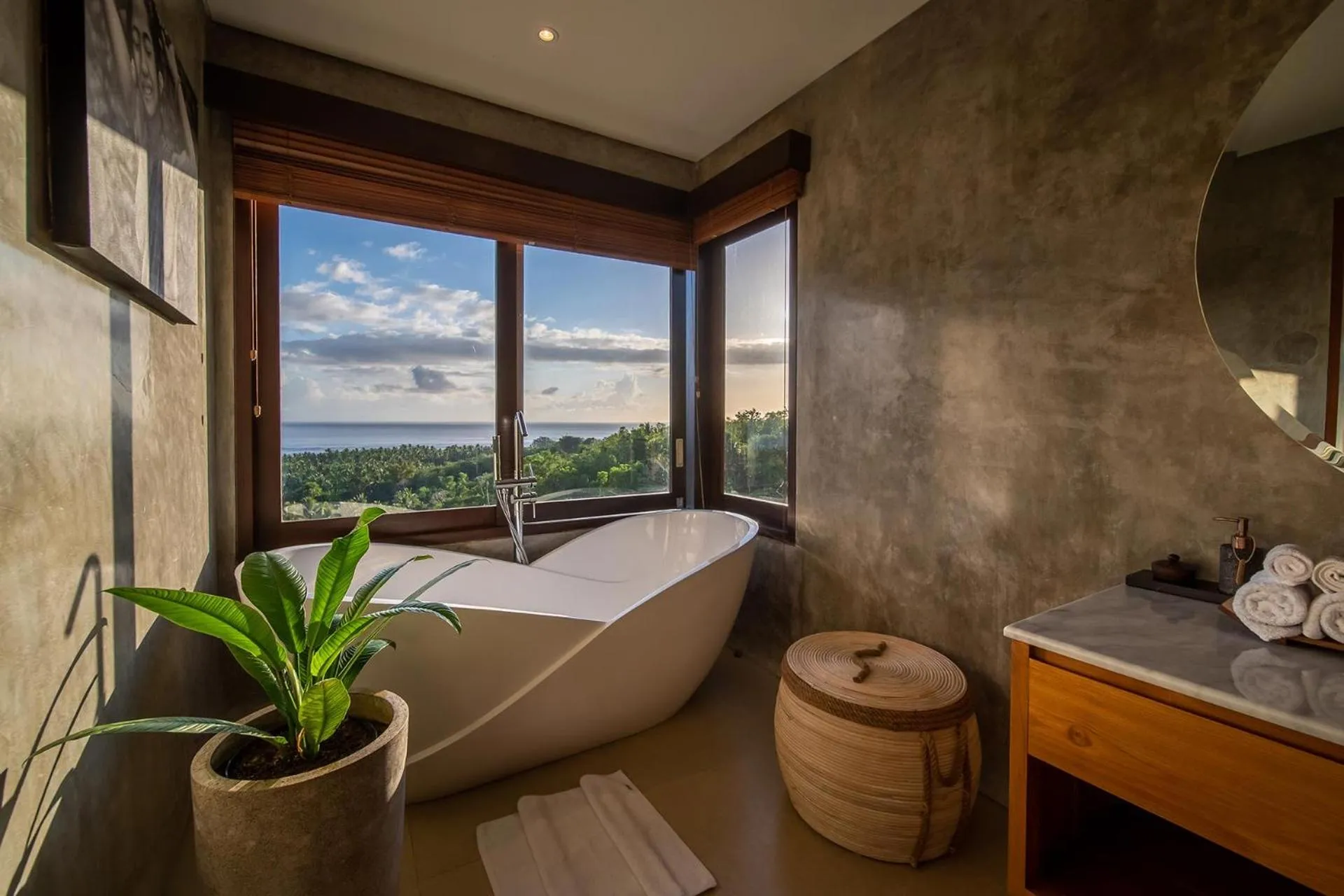 Bathroom in Villa Kalliste