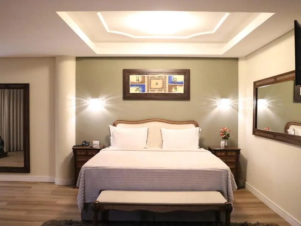 Bed in Minas Platinum Hotel & Convention