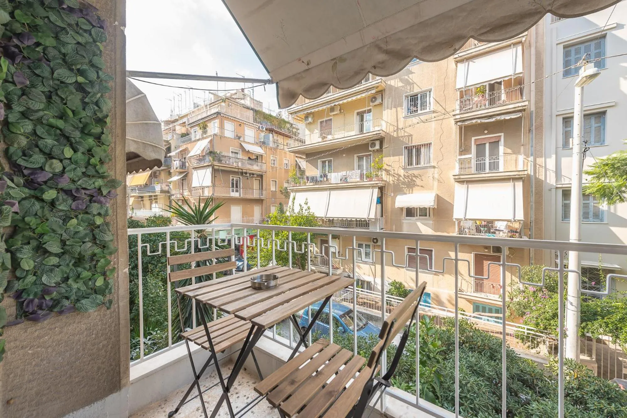 Balcony/Terrace in City Nest Apartment by Cloudkeys