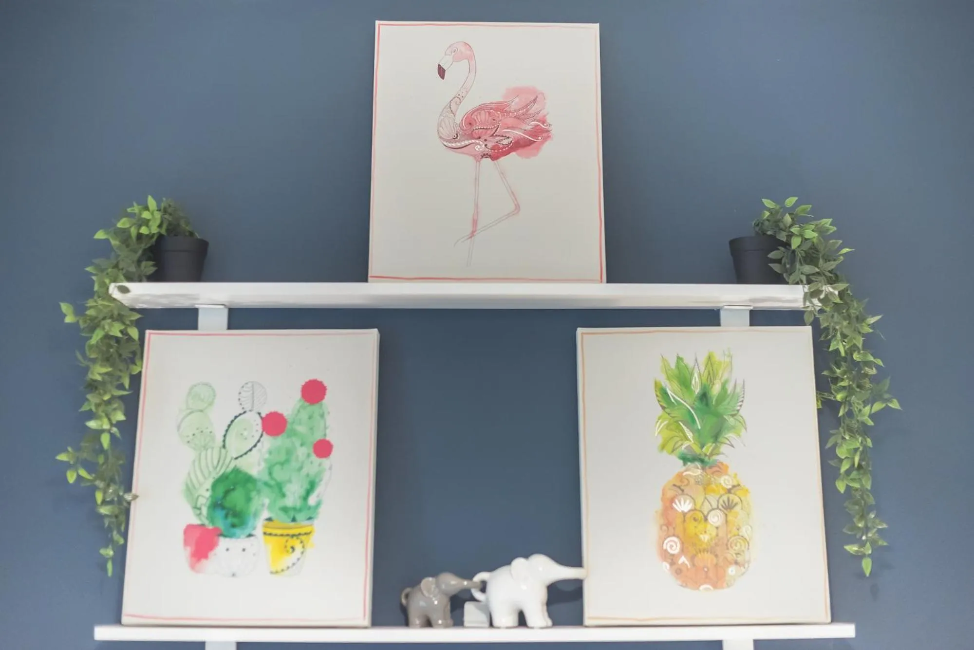 Decorative detail in City Nest Apartment by Cloudkeys