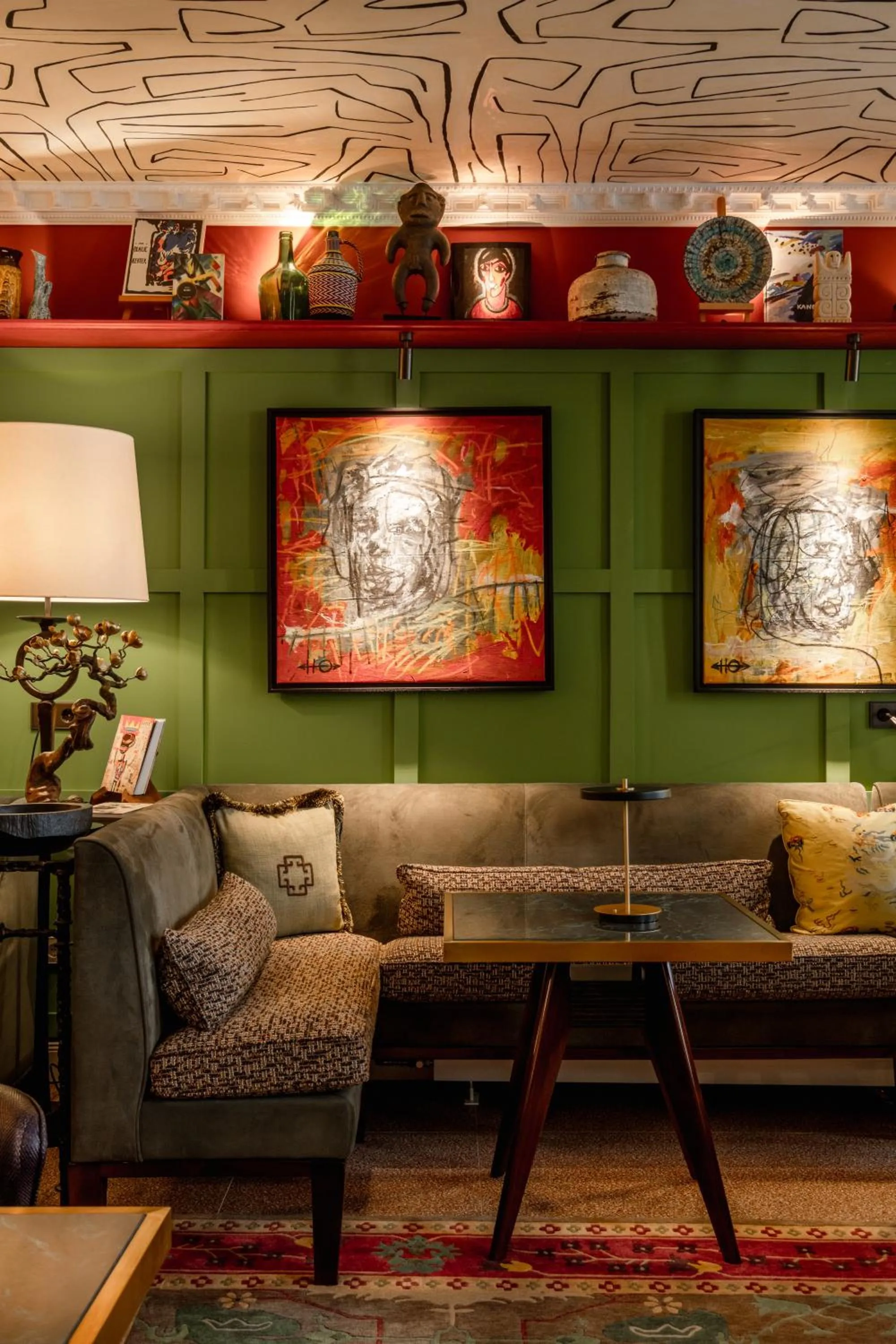 Lobby or reception in House of Hütter- Münchner Kindl, Small Luxury Hotels of the World